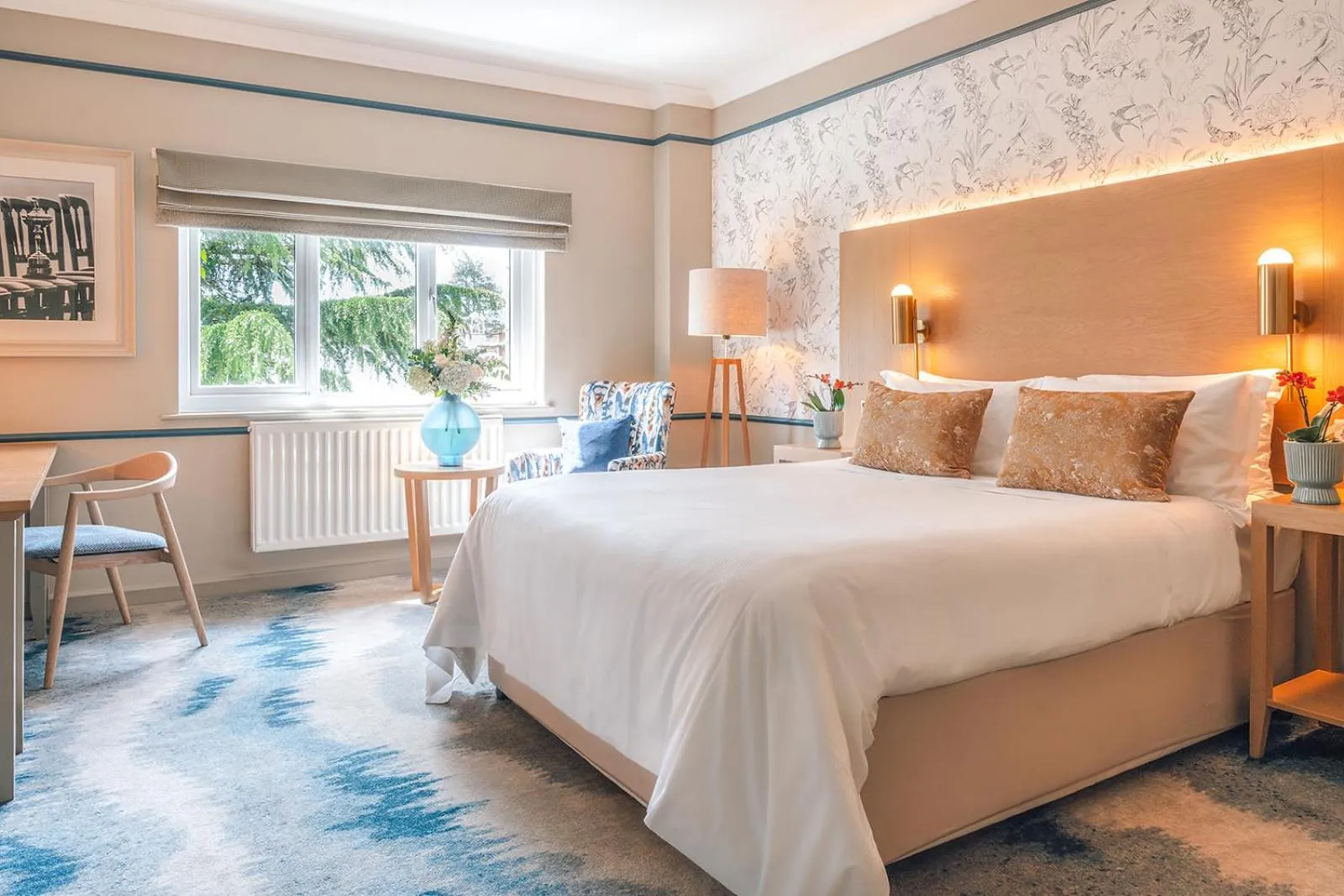 Bed in The Belfry Hotel & Resort