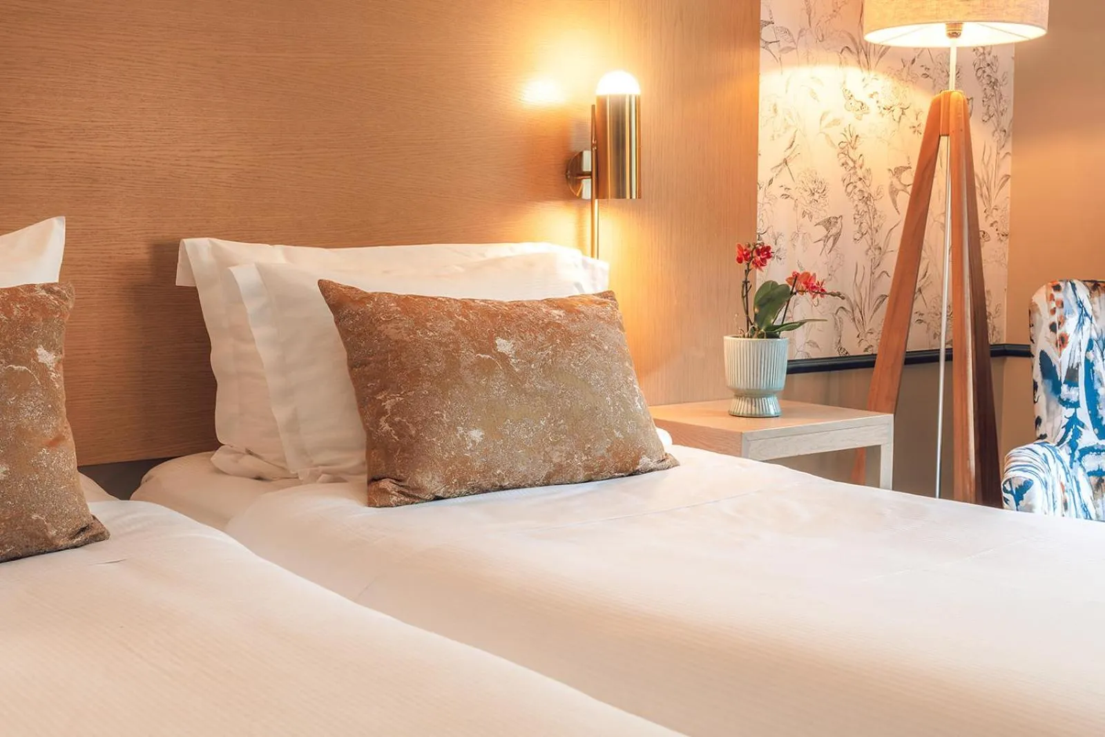 Bed in The Belfry Hotel & Resort