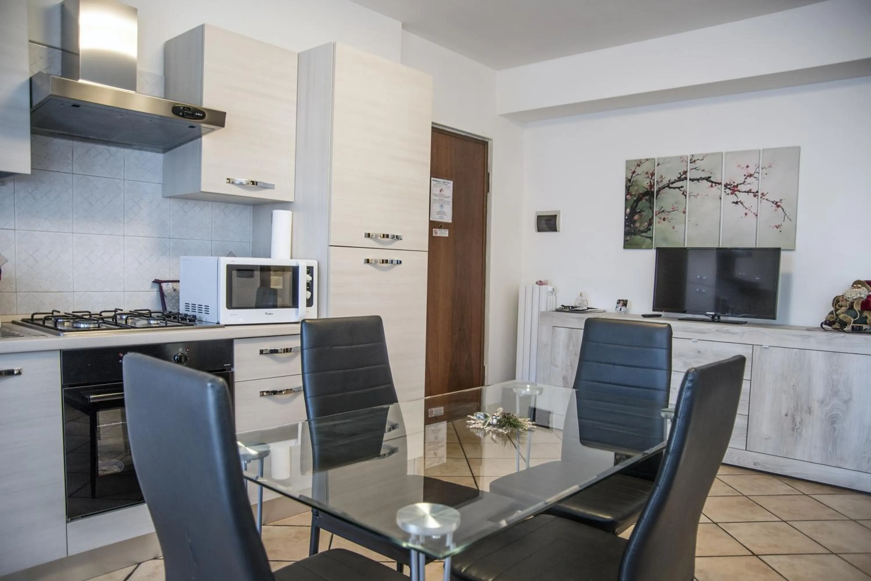 Kitchen or kitchenette in Residenza Meeting