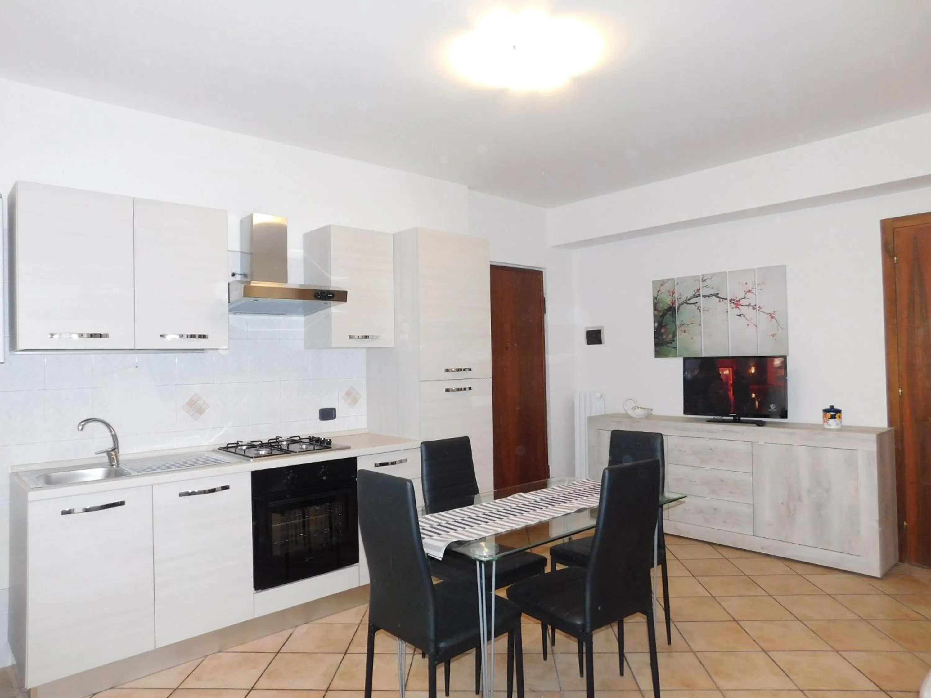 Kitchen or kitchenette in Residenza Meeting