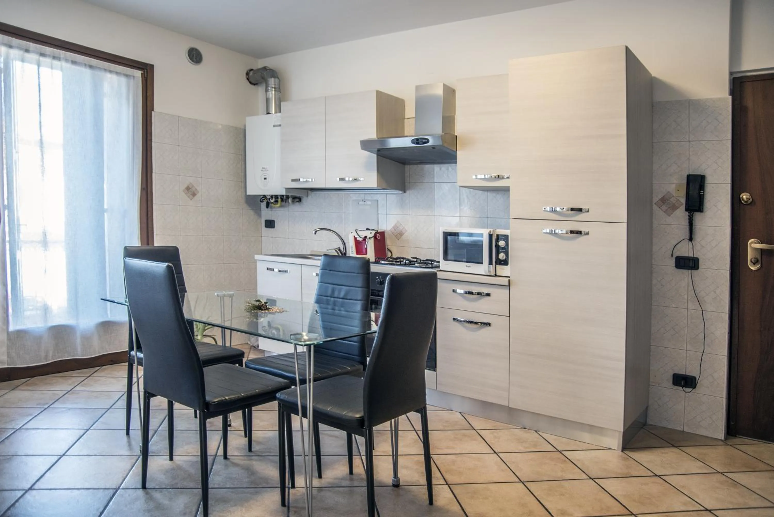 Kitchen or kitchenette in Residenza Meeting