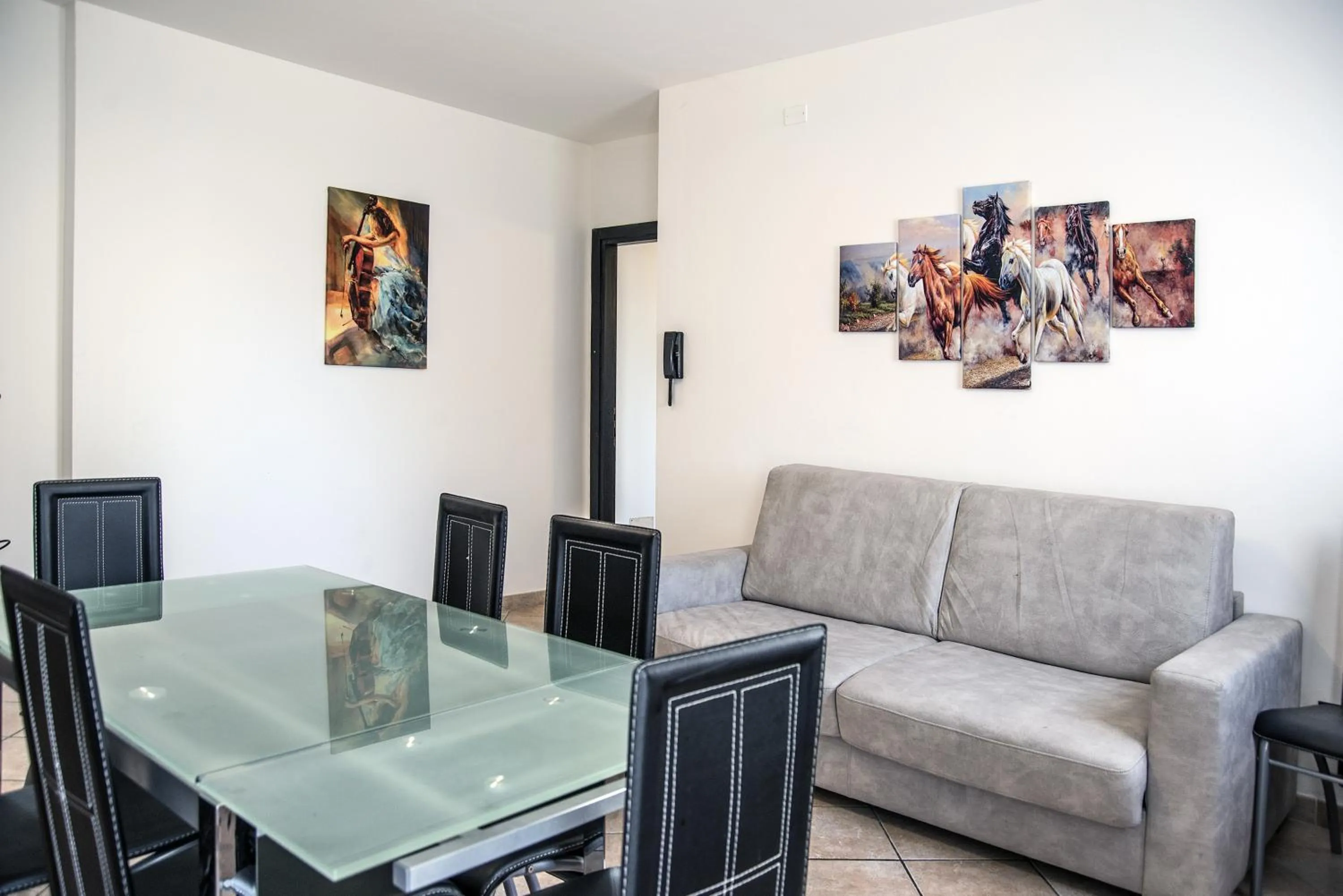 Living room in Residenza Meeting