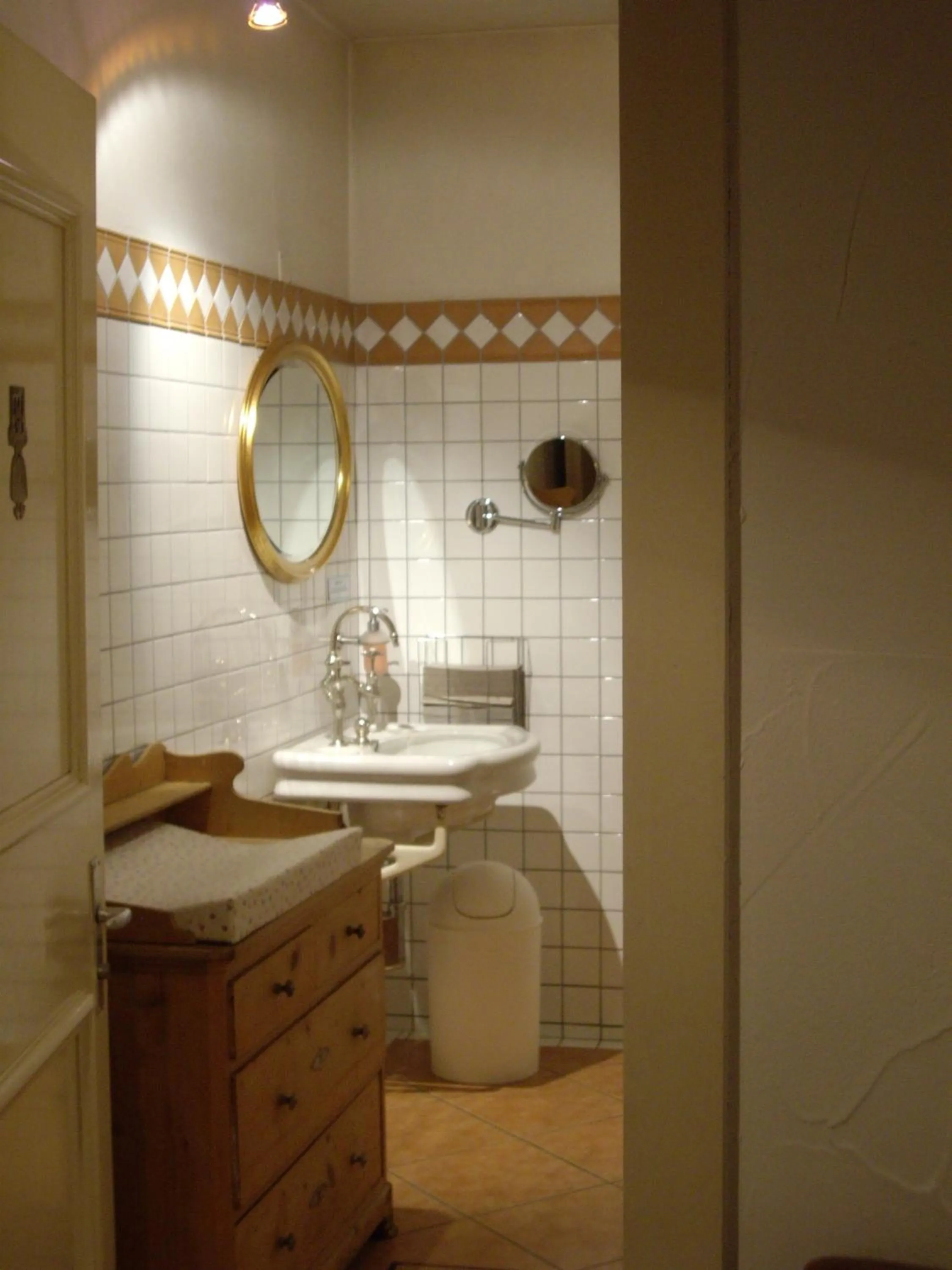 Bathroom in Hotel Piz Mitgel