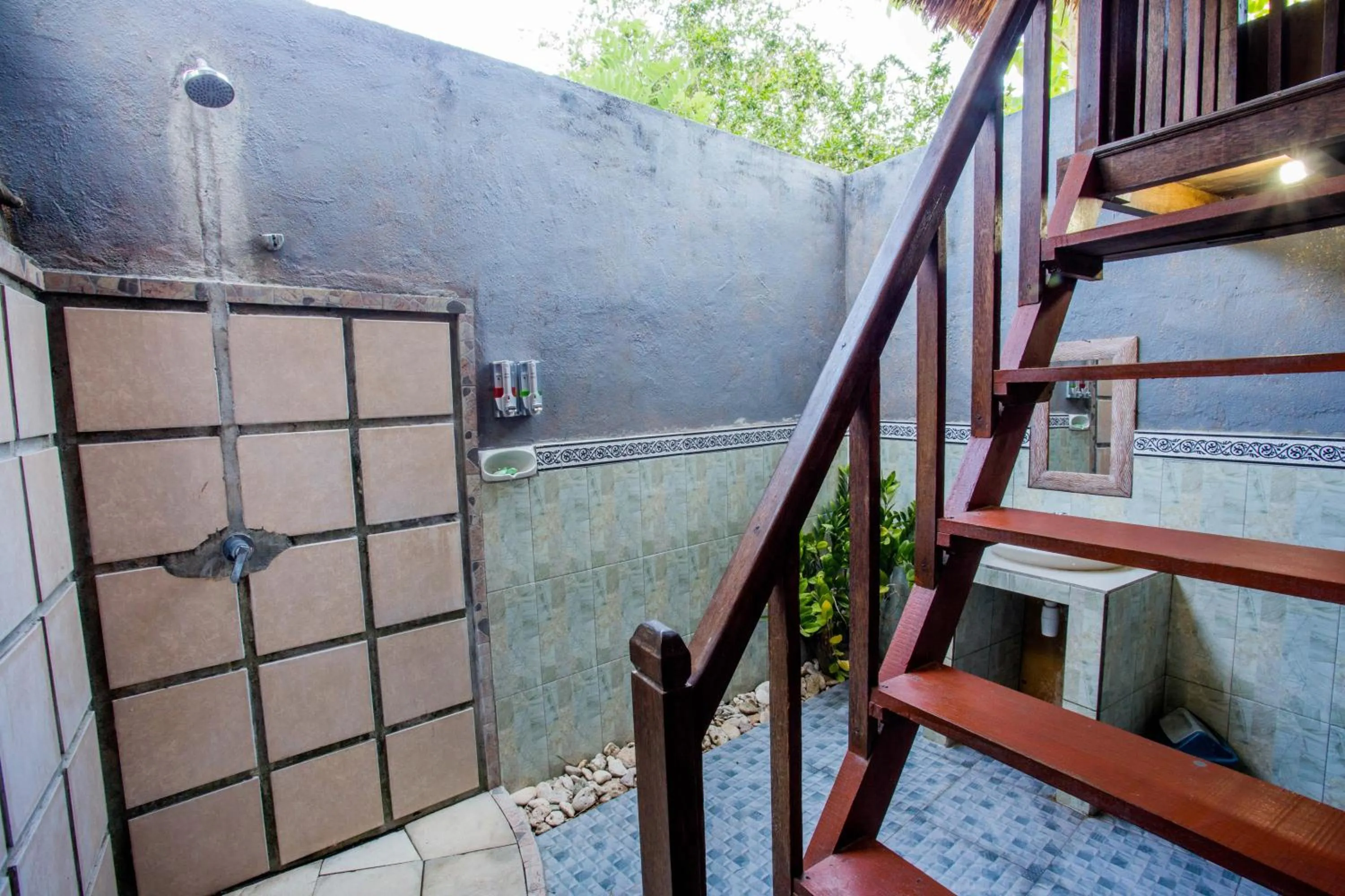 Bathroom in Lotus Garden Huts