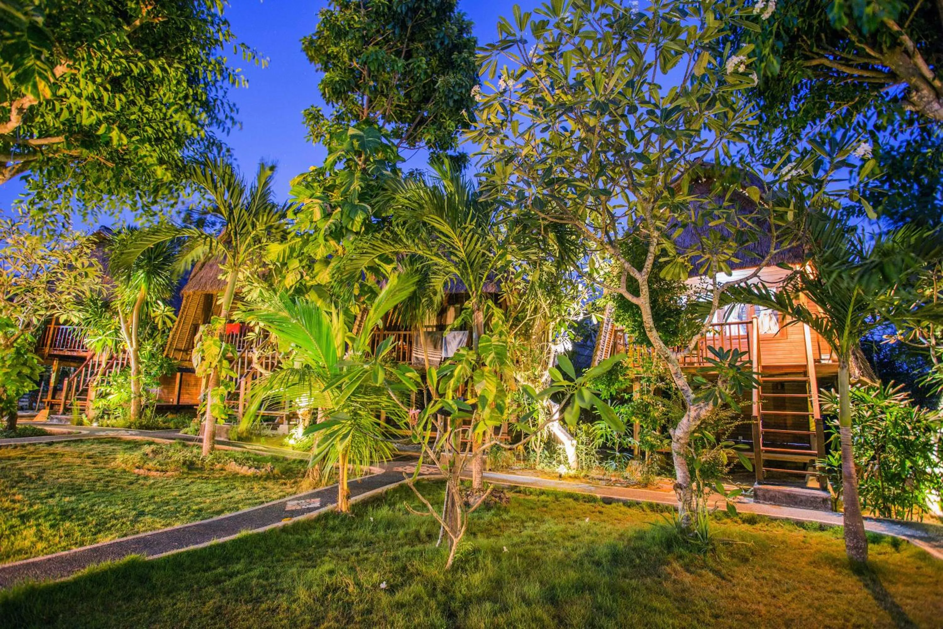 Property building in Lotus Garden Huts