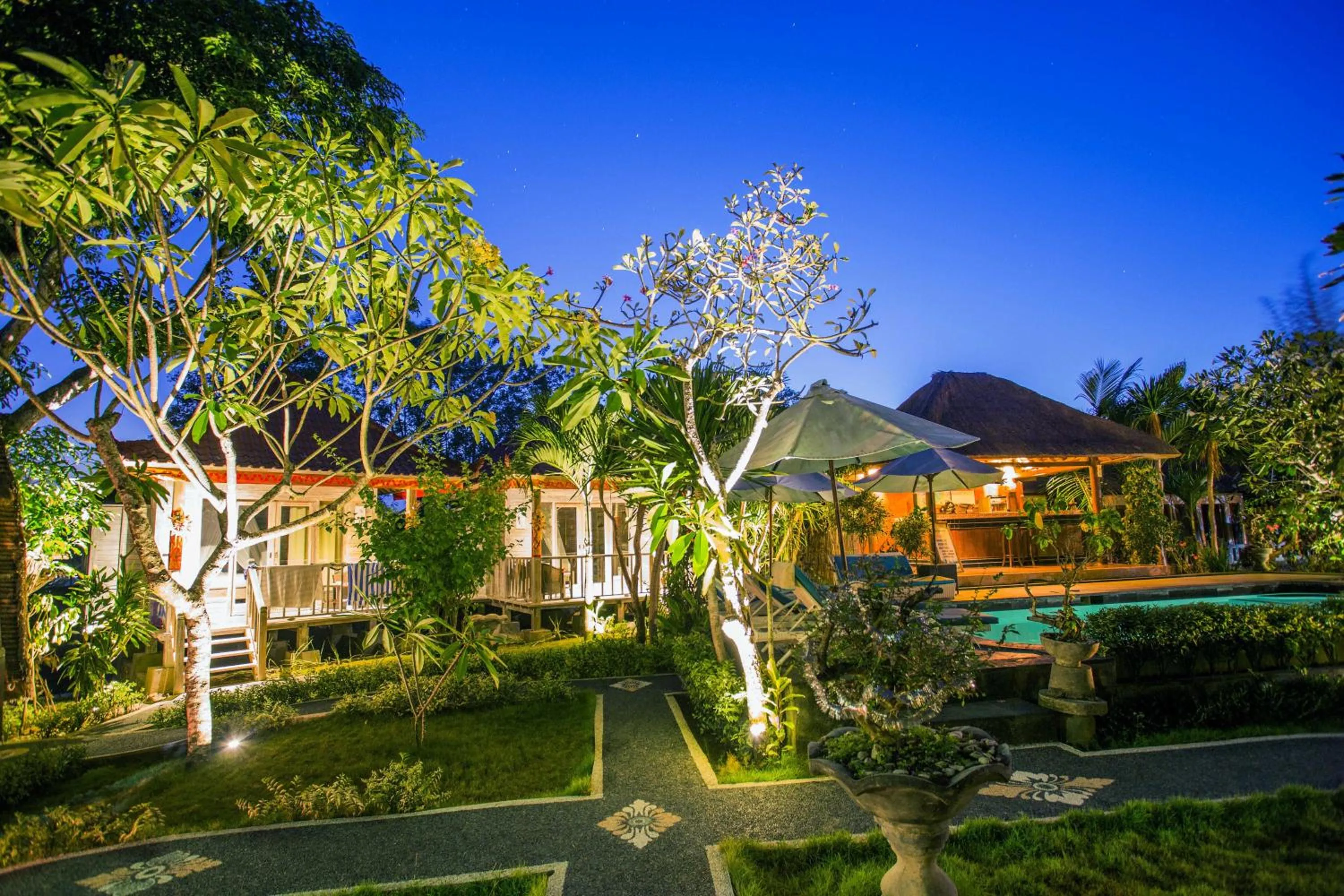 Property building in Lotus Garden Huts