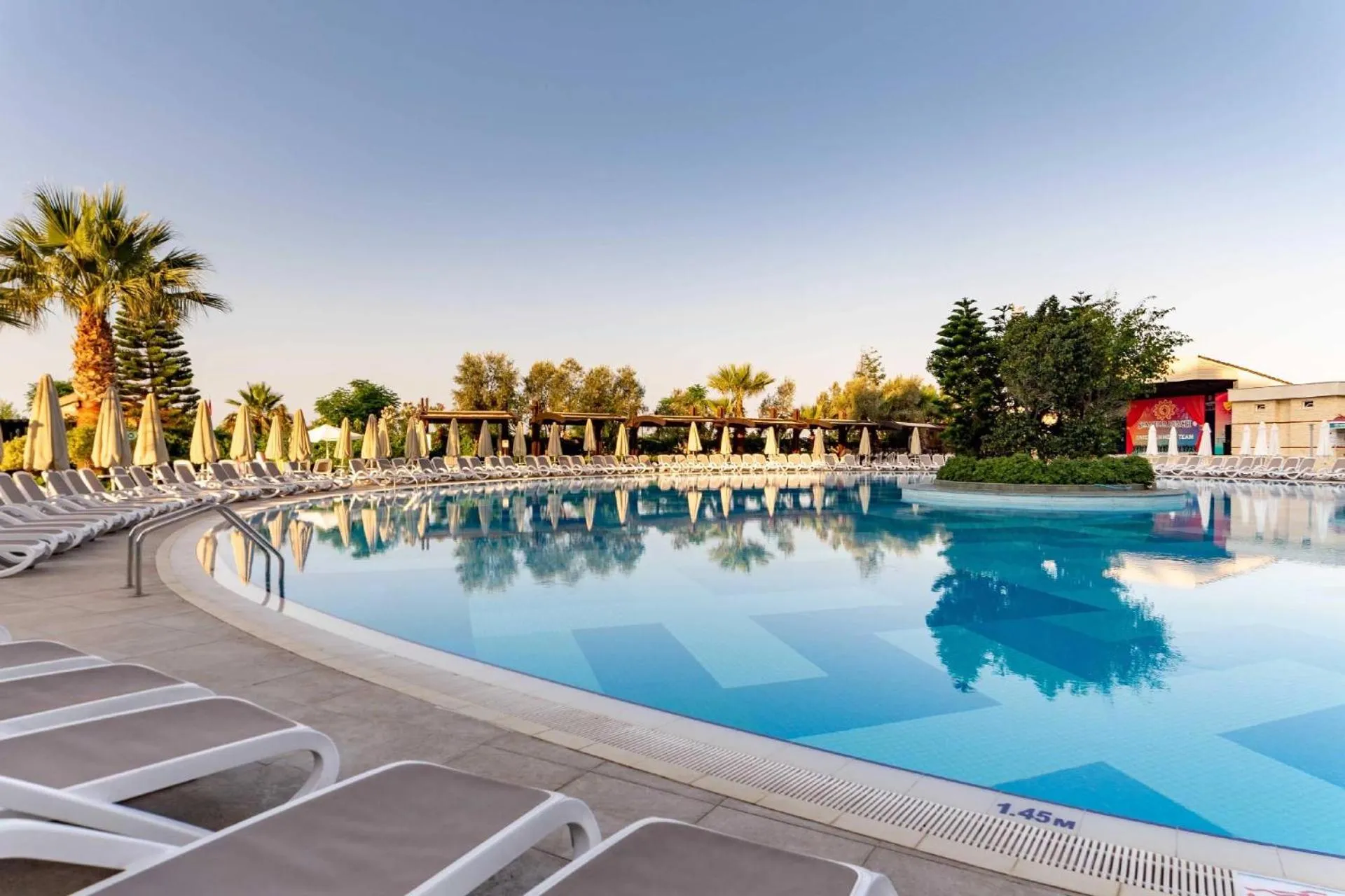 Swimming pool in Seamelia Beach Resort Hotel & Spa - Ultra All Inclusive