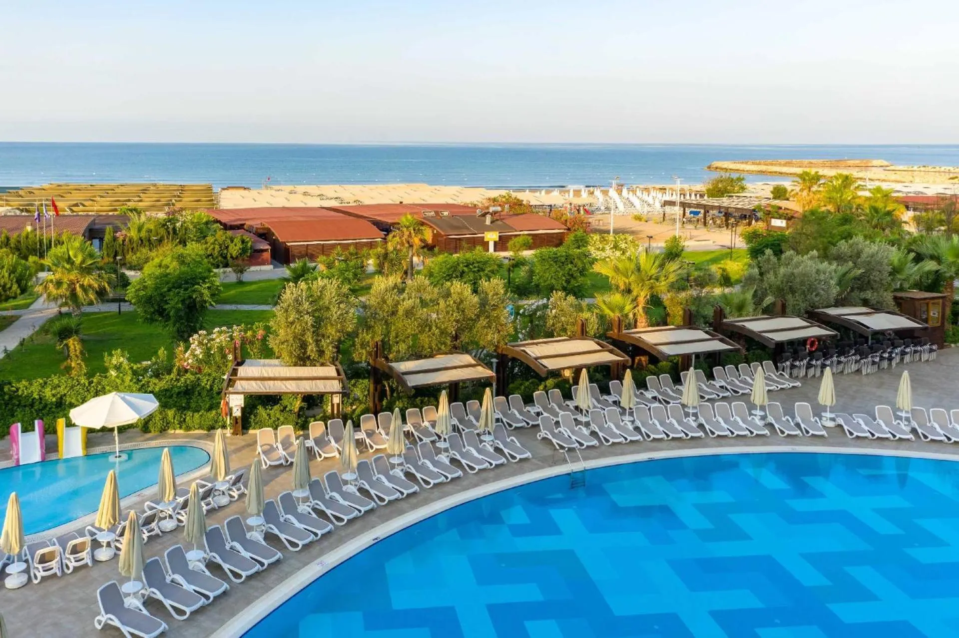 Swimming pool in Seamelia Beach Resort Hotel & Spa - Ultra All Inclusive