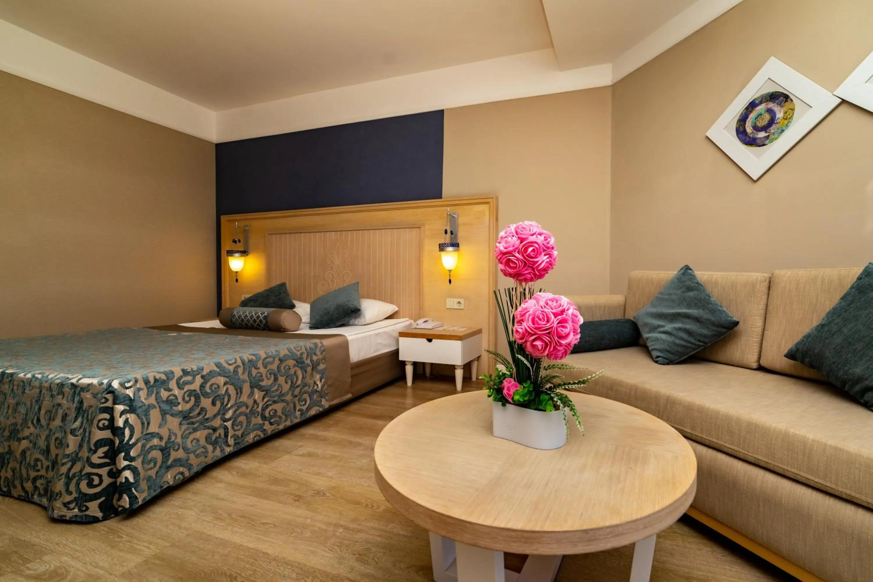 Photo of the whole room, Bed in Seamelia Beach Resort Hotel & SPA