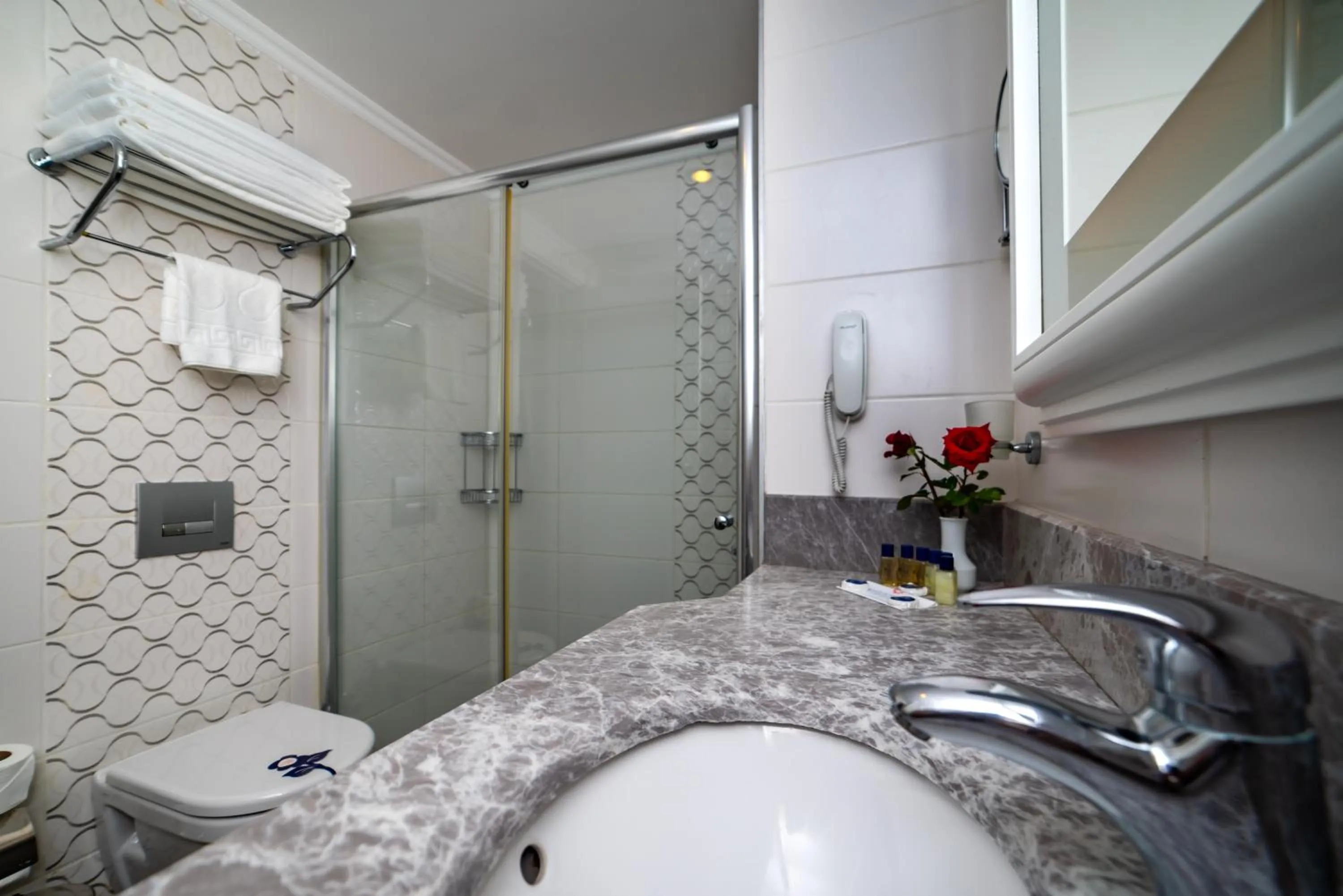 Bathroom in Seamelia Beach Resort Hotel & SPA