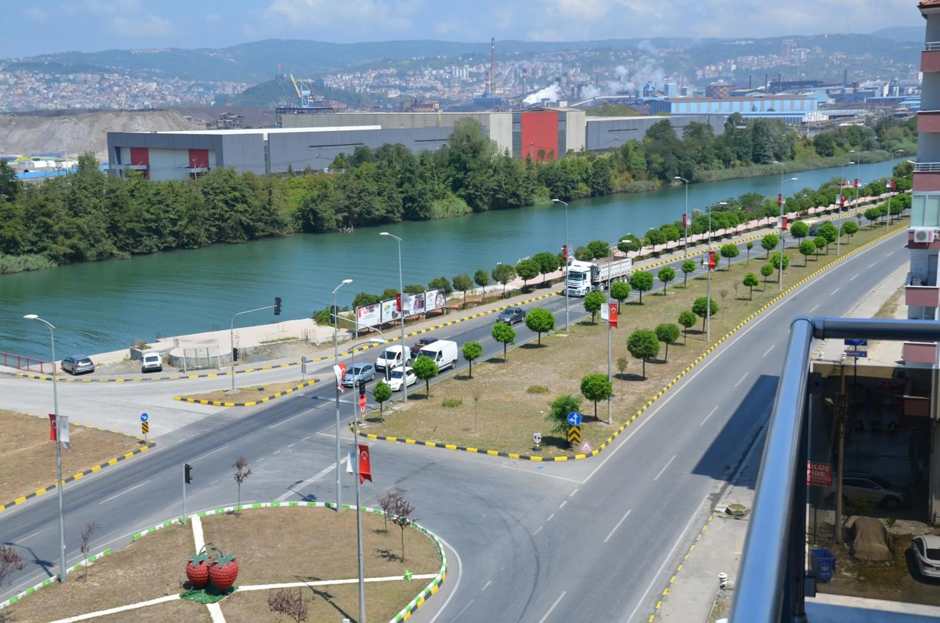 City view in Grand Ahos Hotel