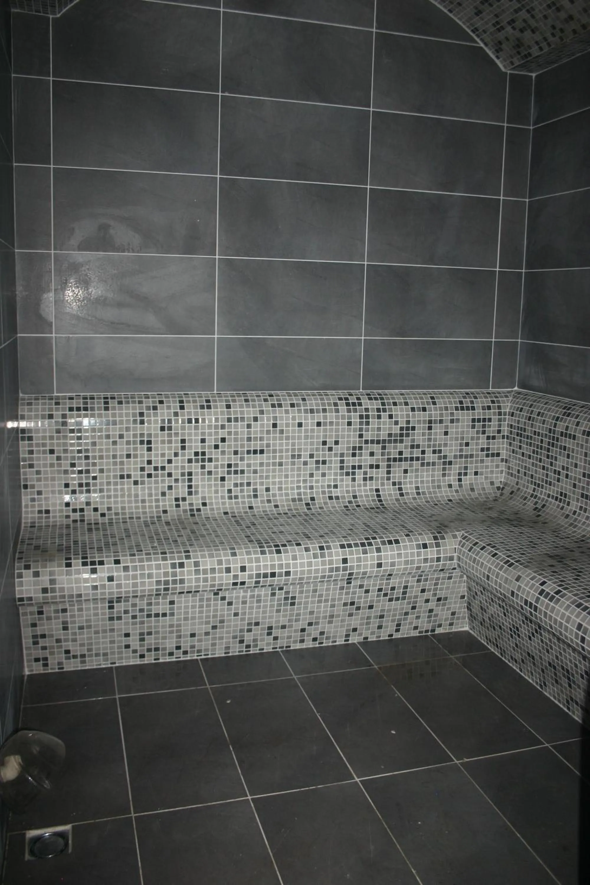 Steam room in Grand Ahos Hotel