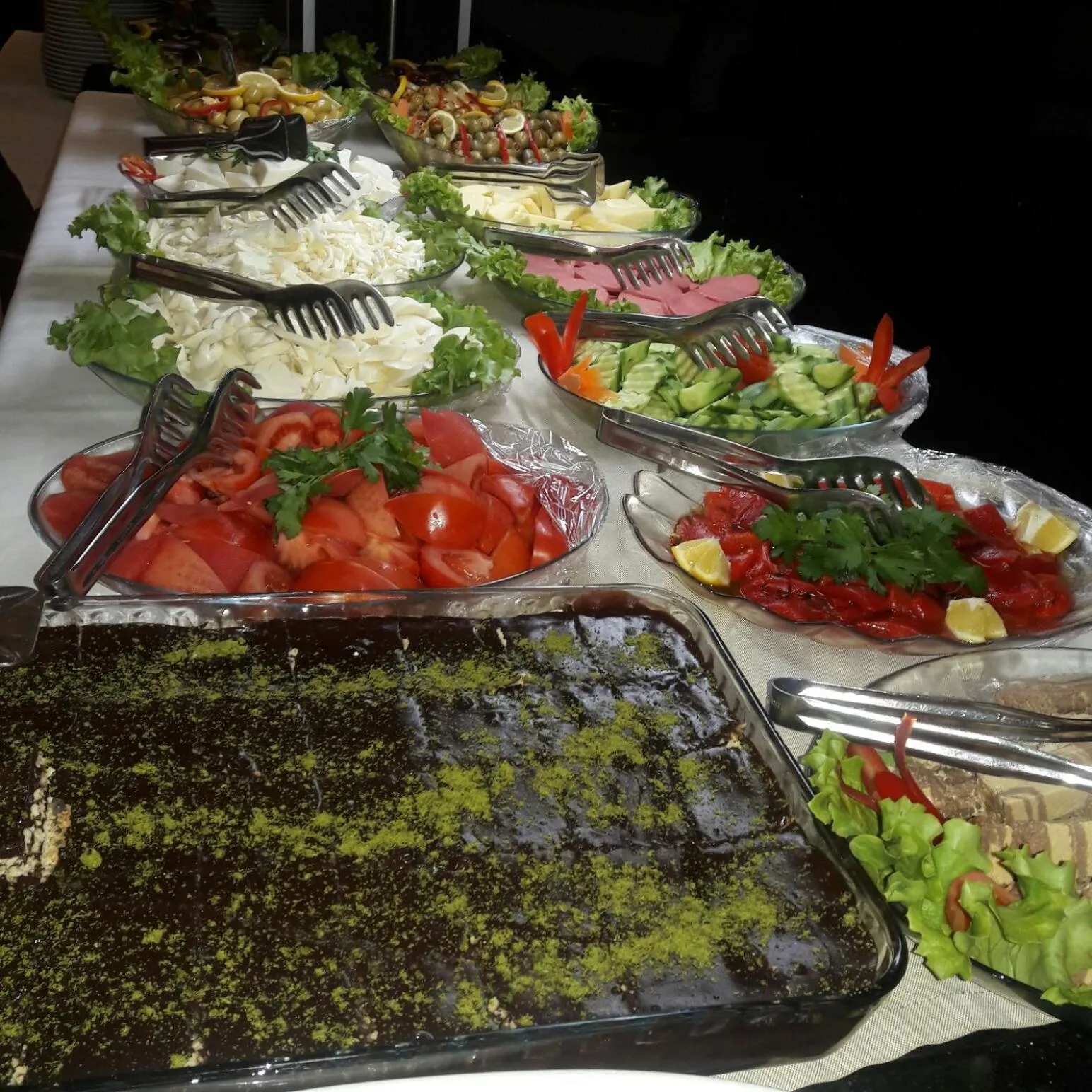 Breakfast in Grand Ahos Hotel