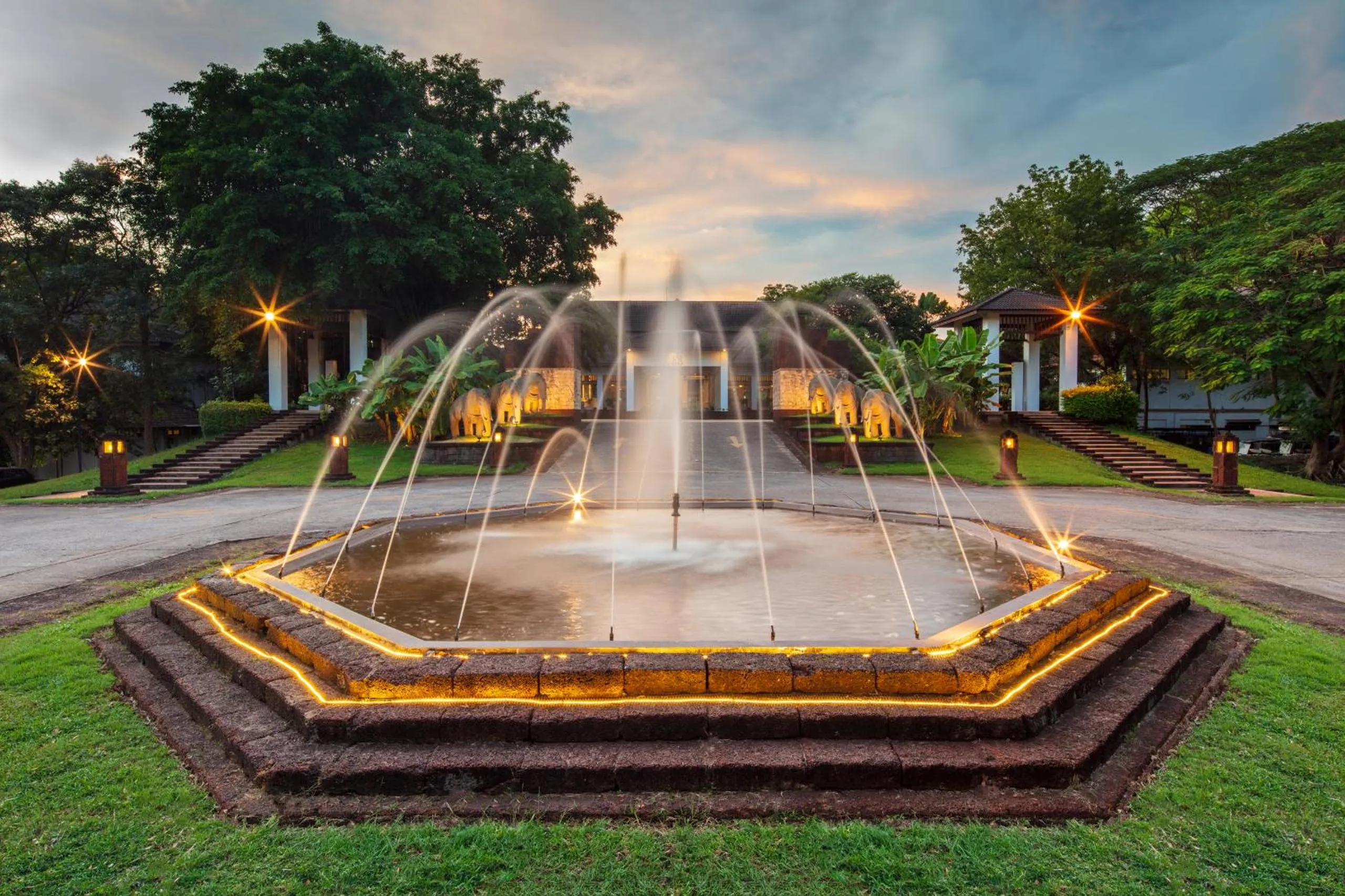 Property building in Tawa Ravadee Resort Prachinburi, a member of WorldHotels Distinctive