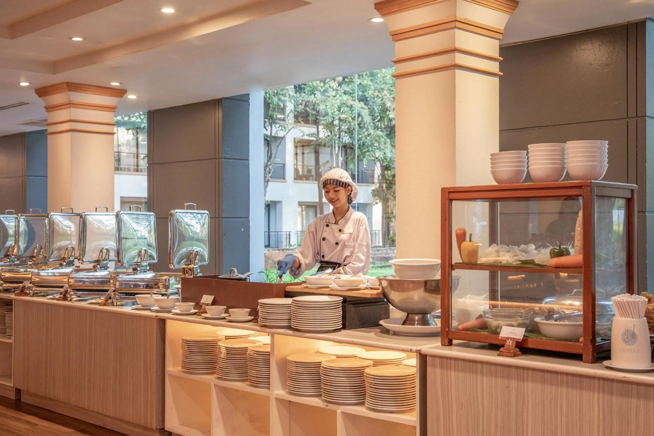 Restaurant/places to eat in Tawa Ravadee Resort Prachinburi, a member of WorldHotels Distinctive