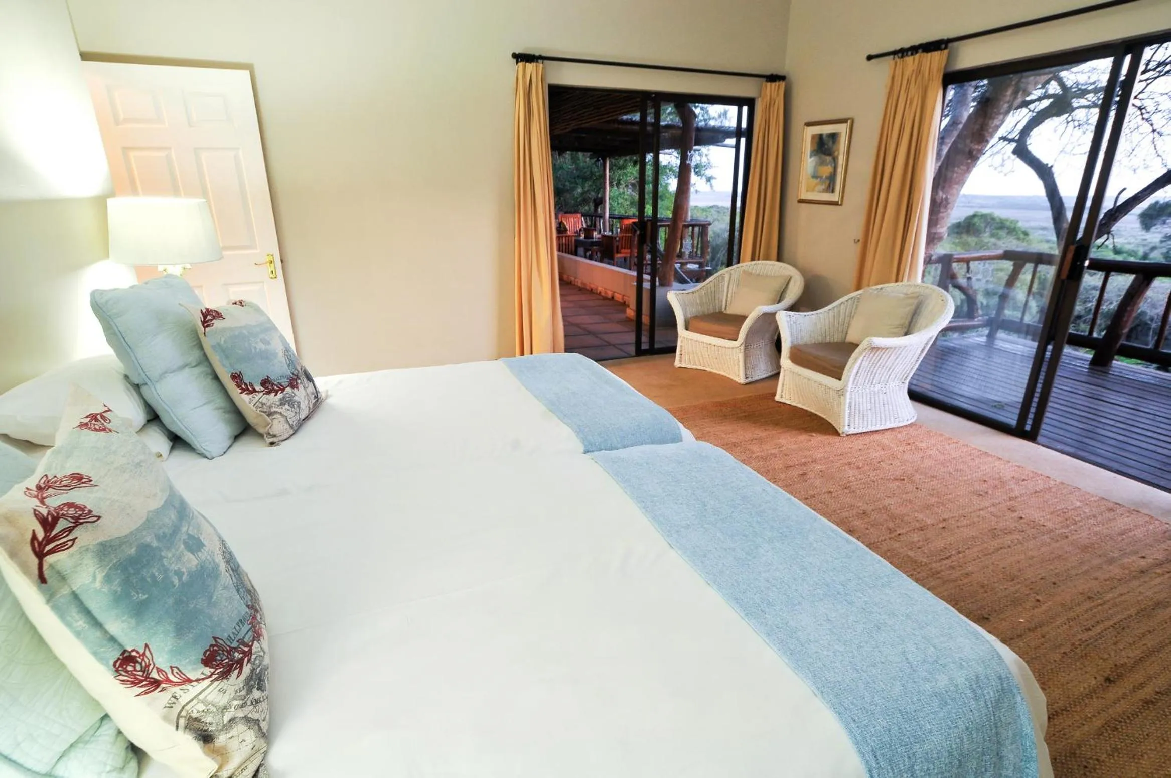Day, Bed in Hluhluwe River Lodge