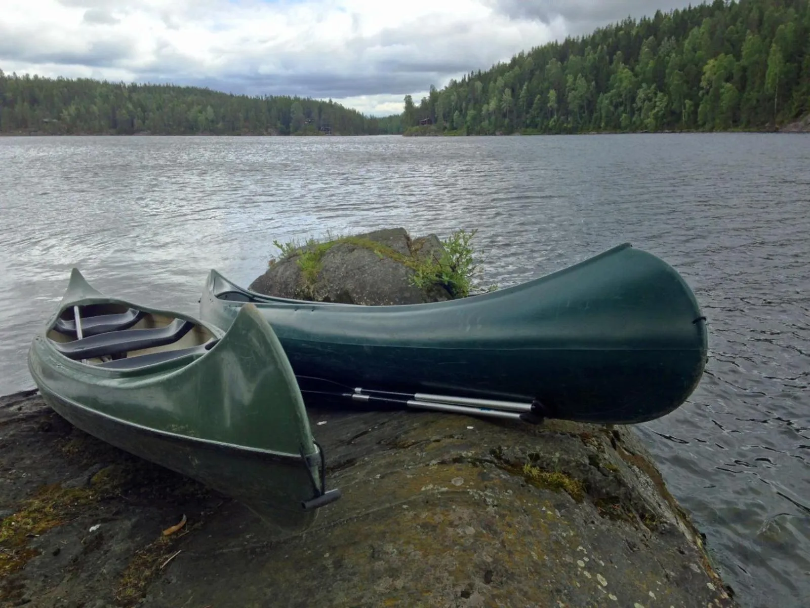Canoeing in Revsnes Hotel