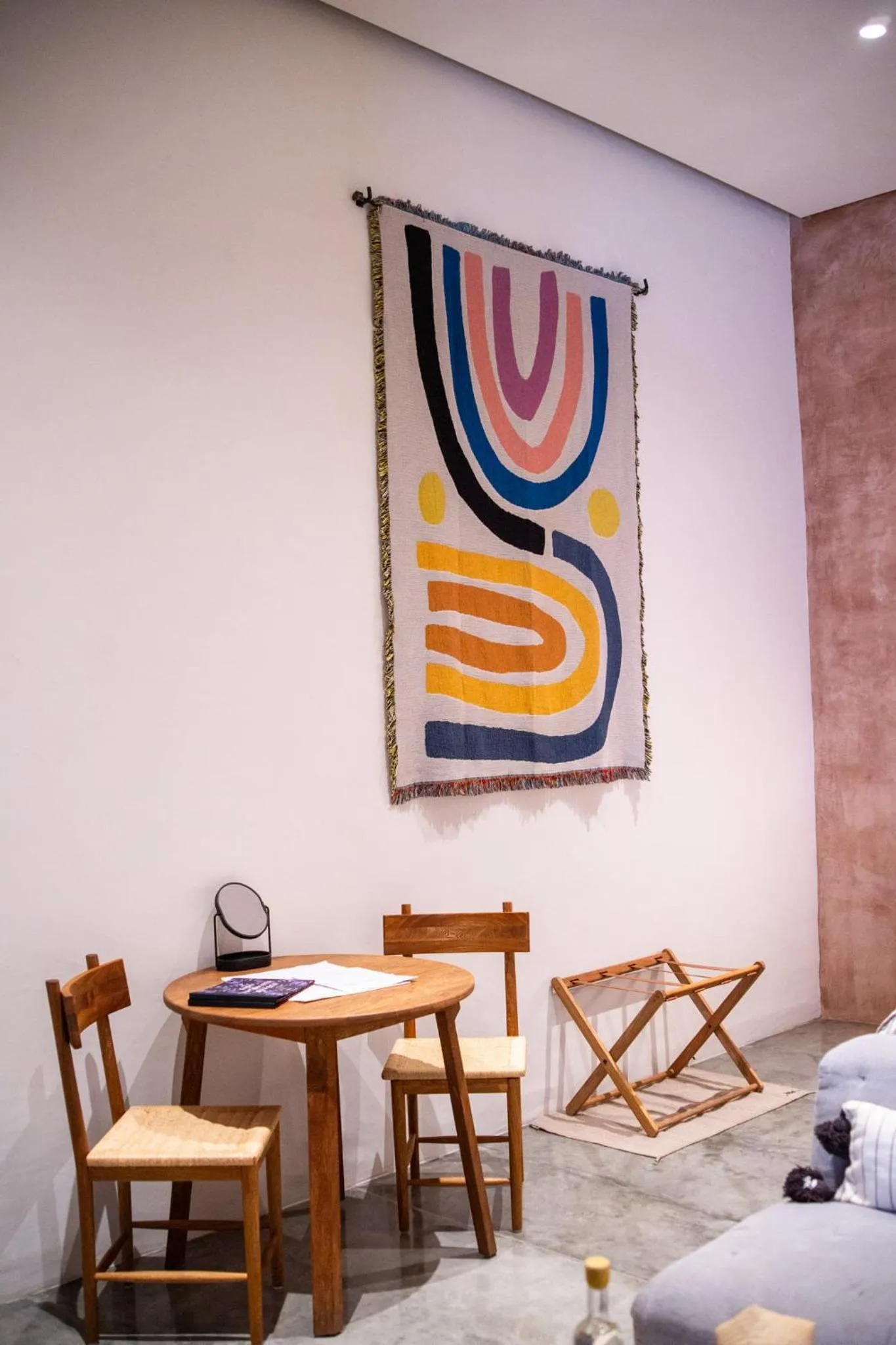 Living room, Bed in Casa Antonieta