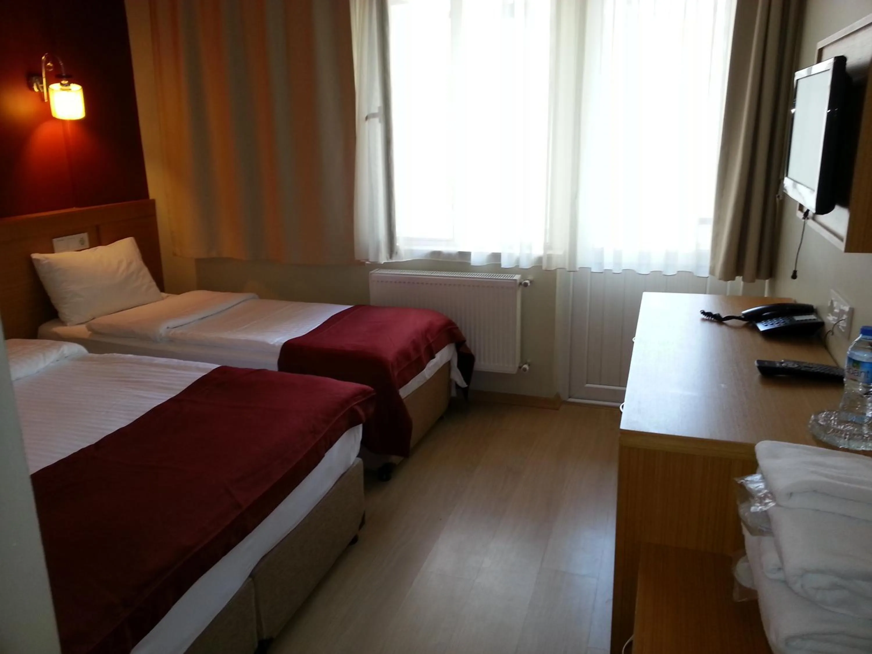 Bed in Cetinkaya Hotel