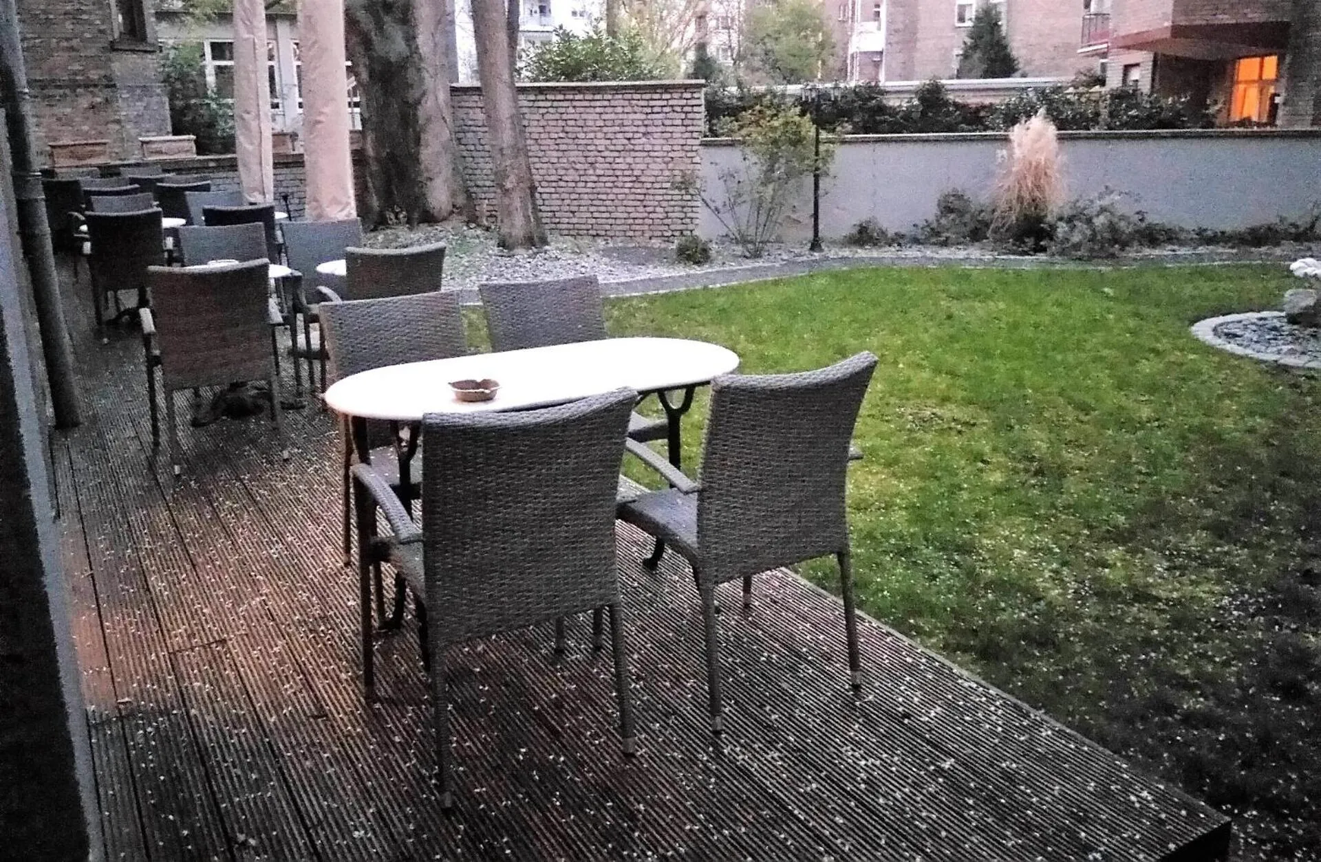 Balcony/Terrace in Wasserturm Hotel Mannheim