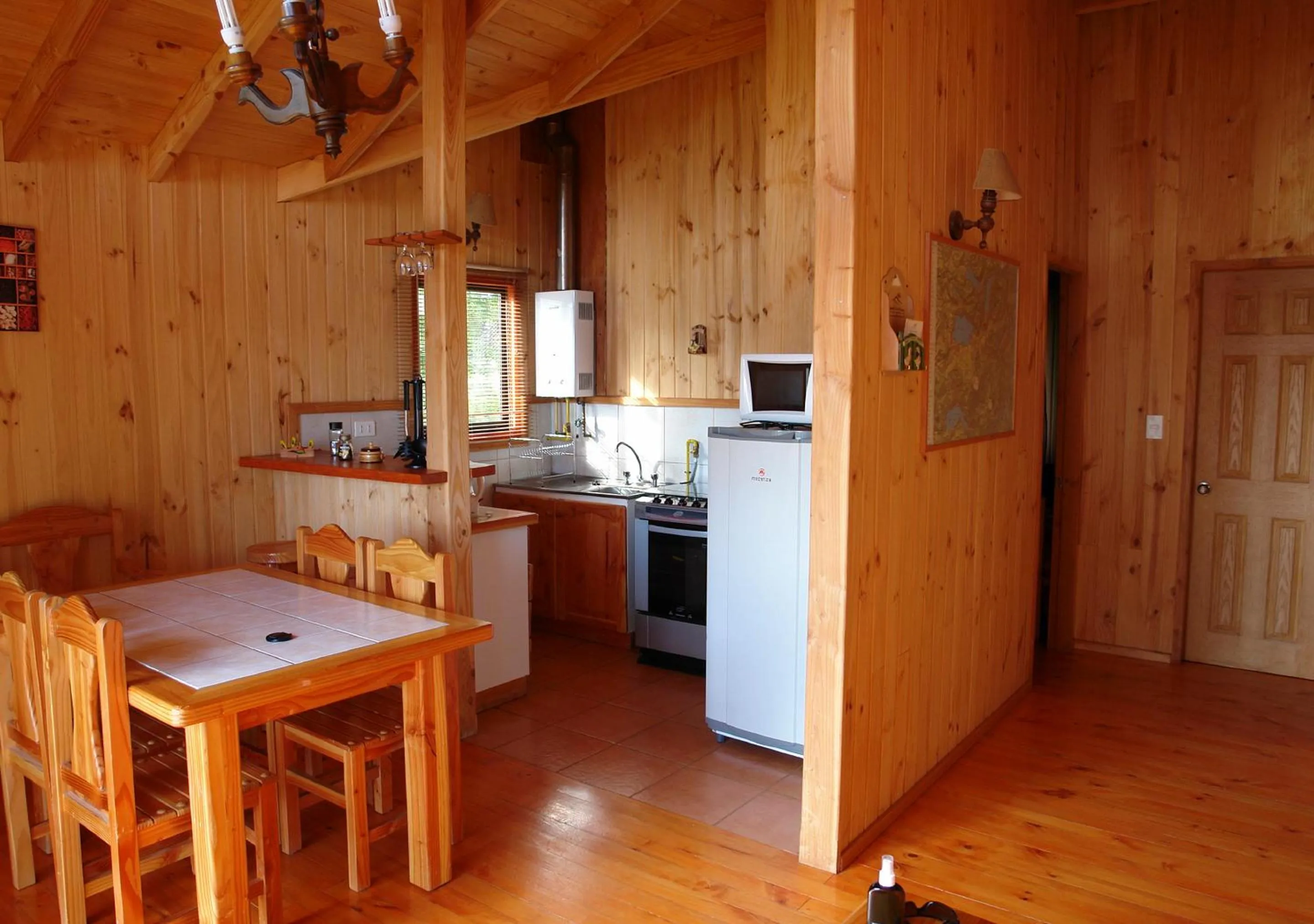 Kitchen or kitchenette in Mirador Los Volcanes Lodge & Boutique
