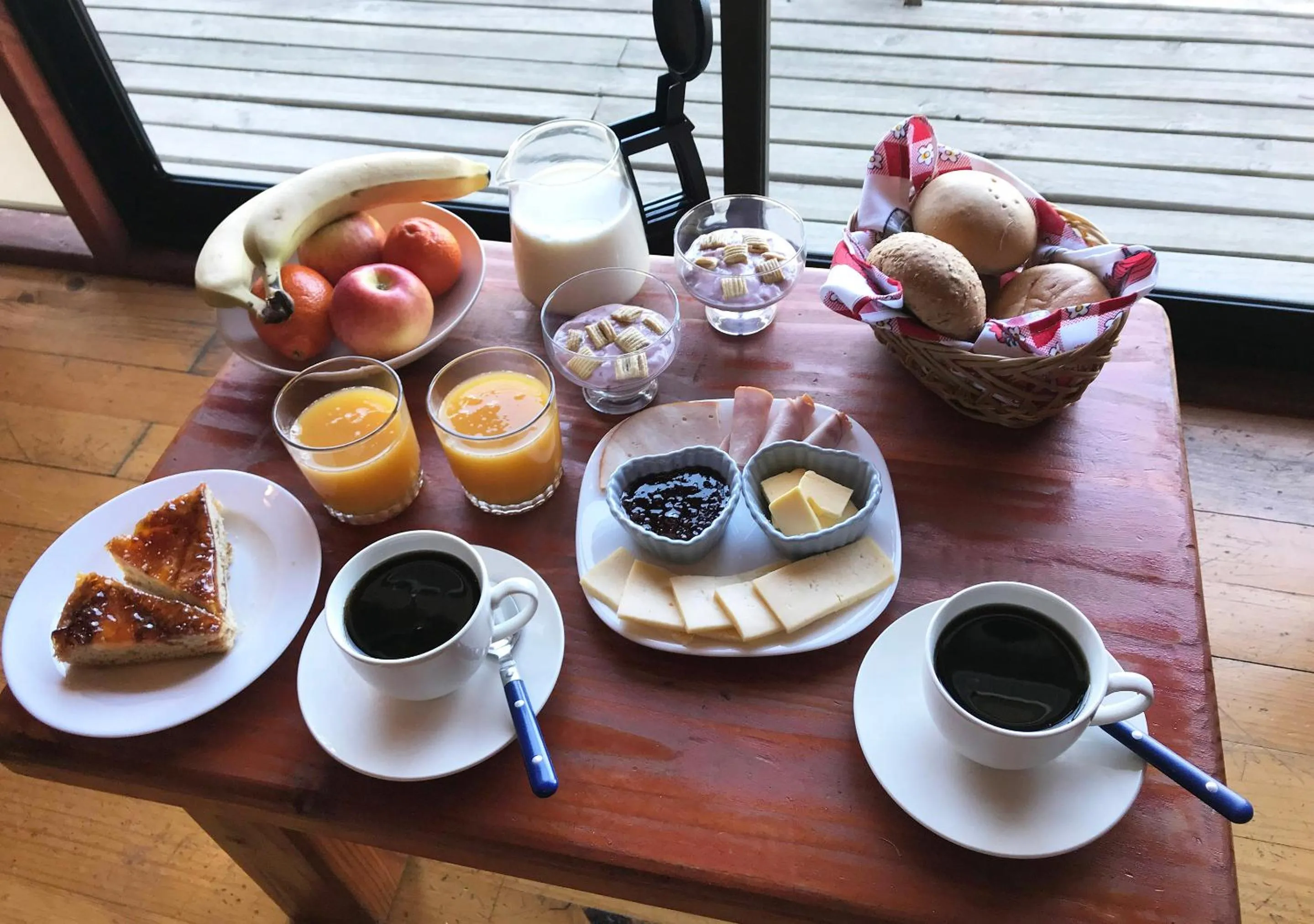 Breakfast in Mirador Los Volcanes Lodge & Boutique