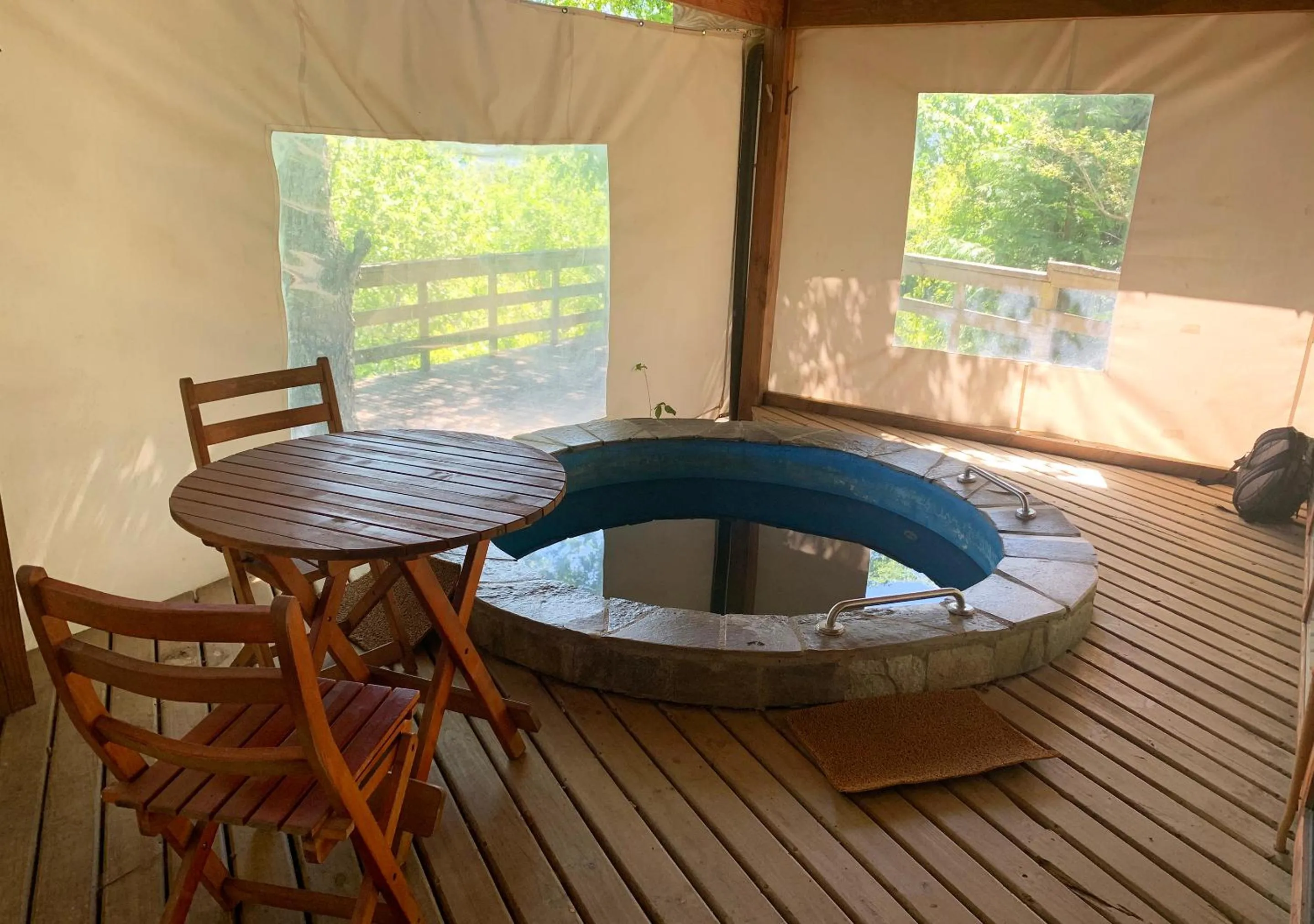 Swimming pool in Mirador Los Volcanes Lodge & Boutique