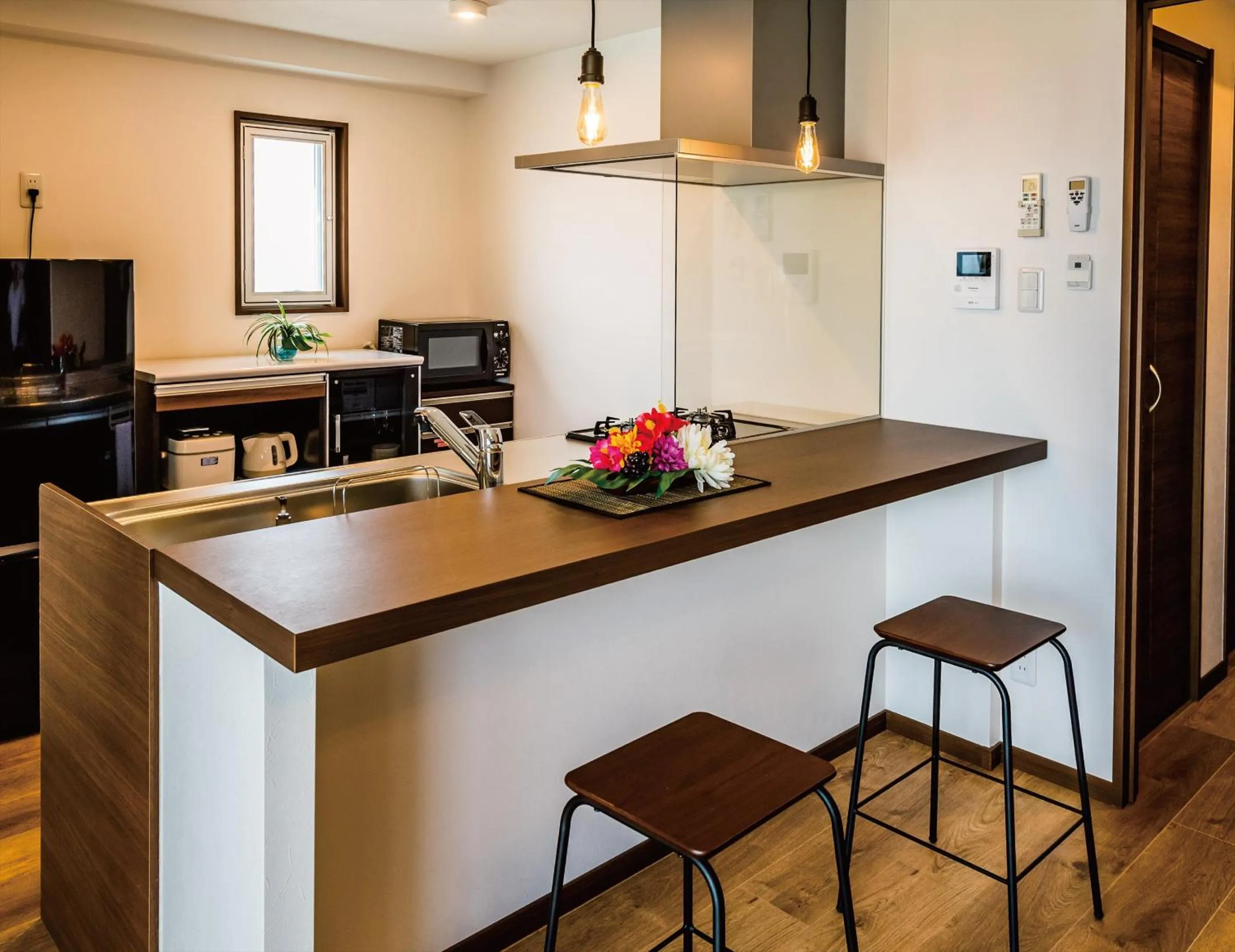 kitchen in Zoe Resort The Sunset Village Okinawa Chatan