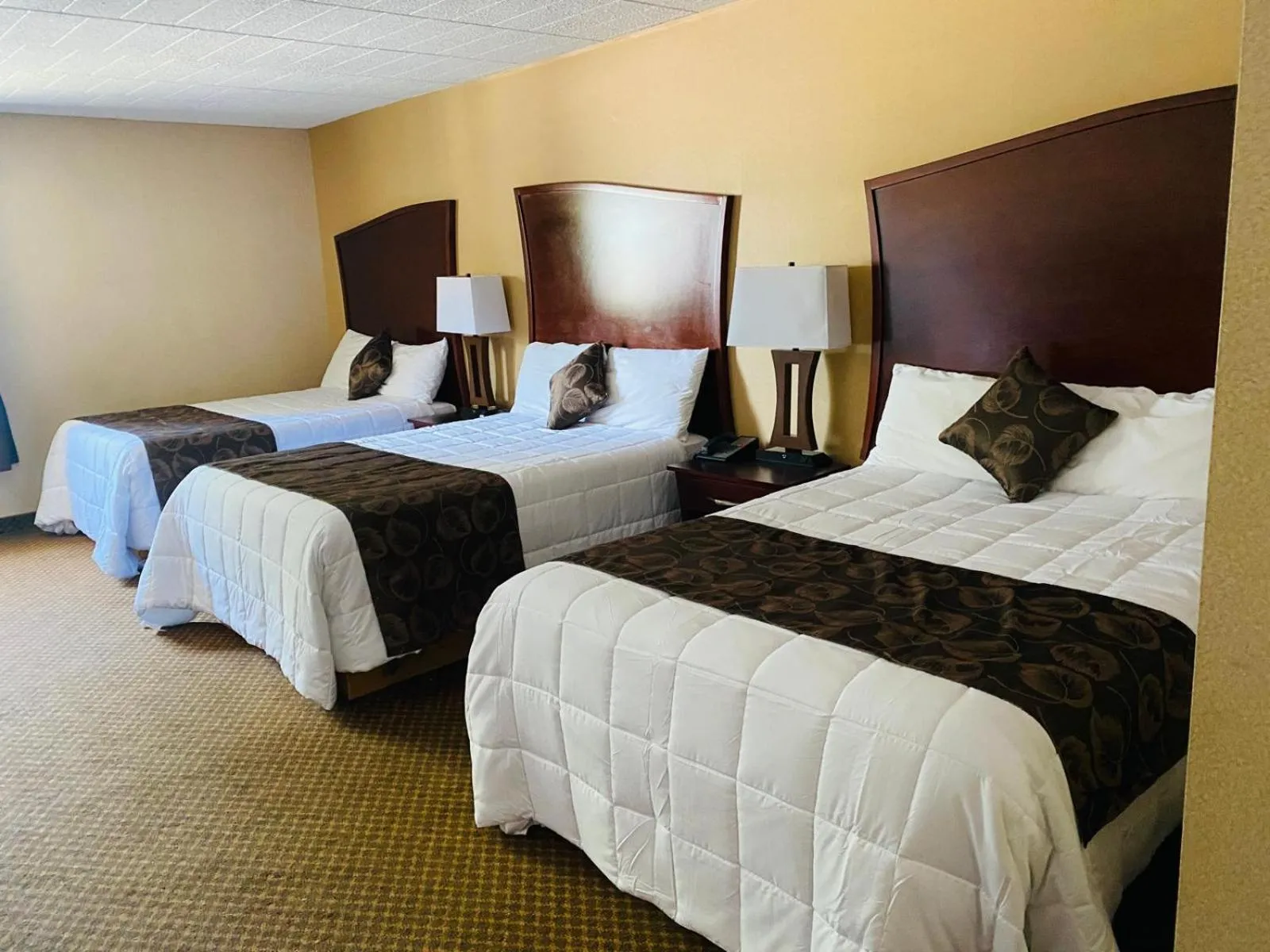 Property building, Bed in Luxury Inn