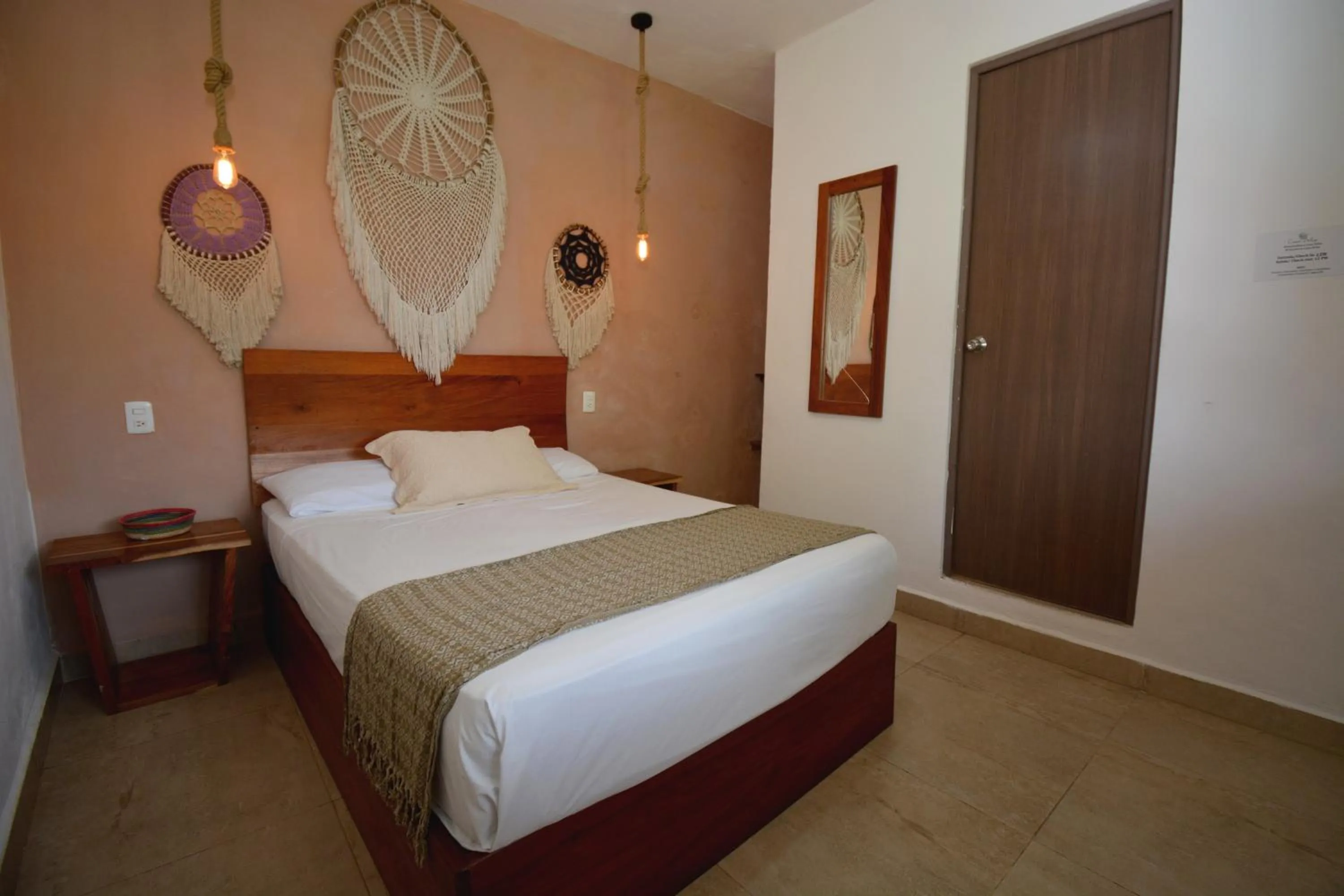 Bed in Casa Delia Hotel Downtown