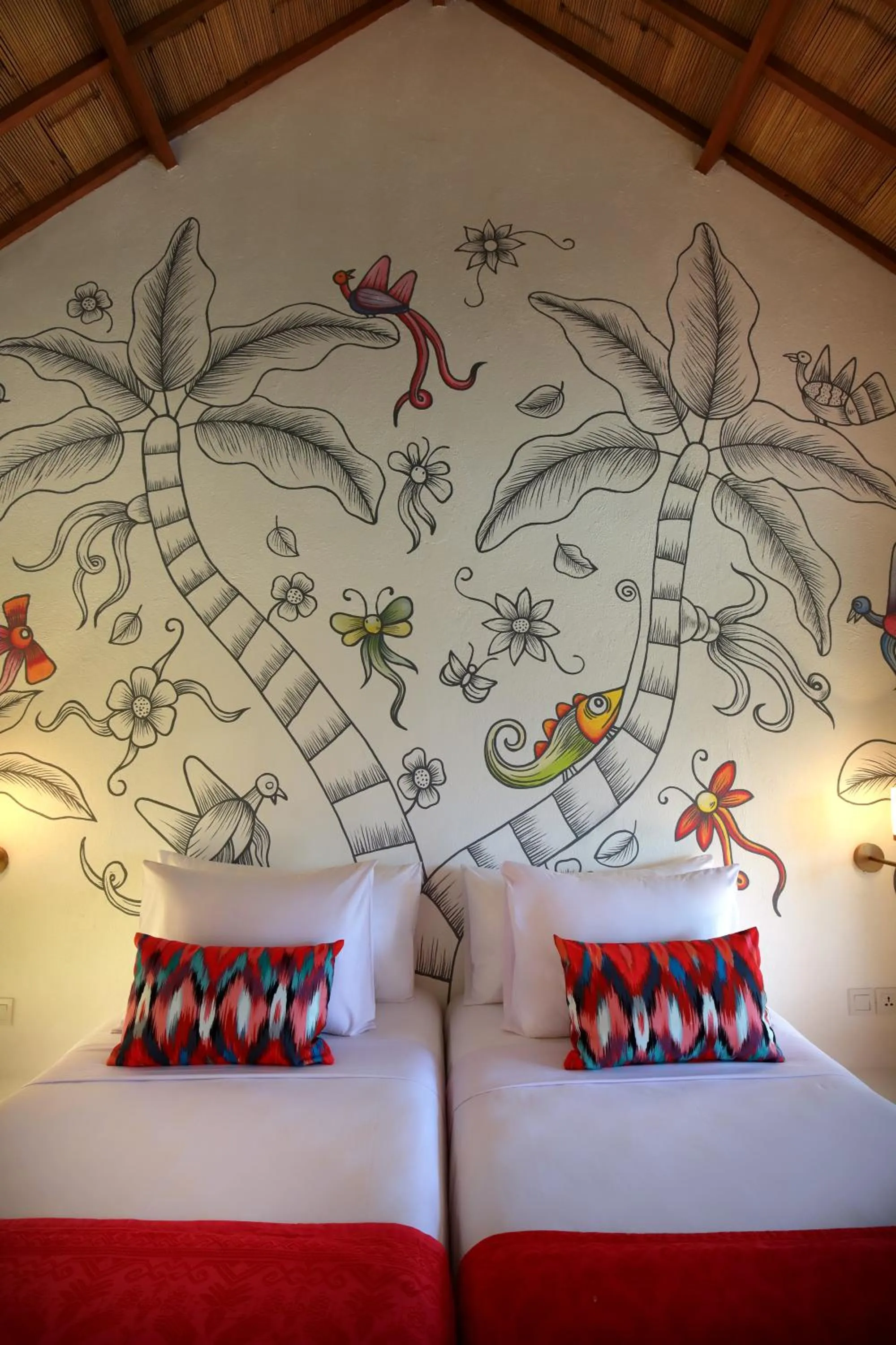 Bed in PinkCoco Gili Air - Constant Surprises & for Cool Adults Only