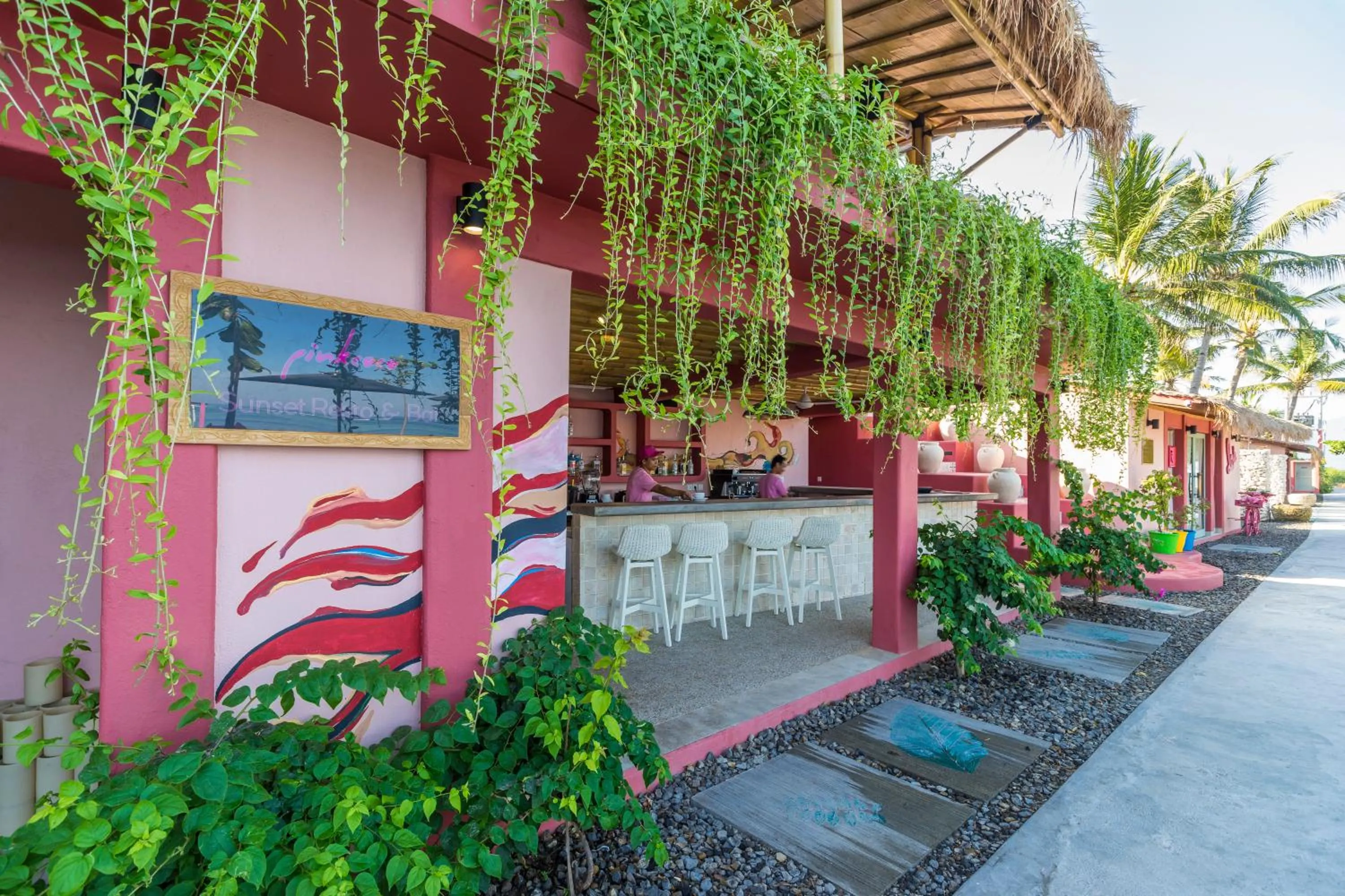 Restaurant/places to eat in PinkCoco Gili Air - Constant Surprises & for Cool Adults Only