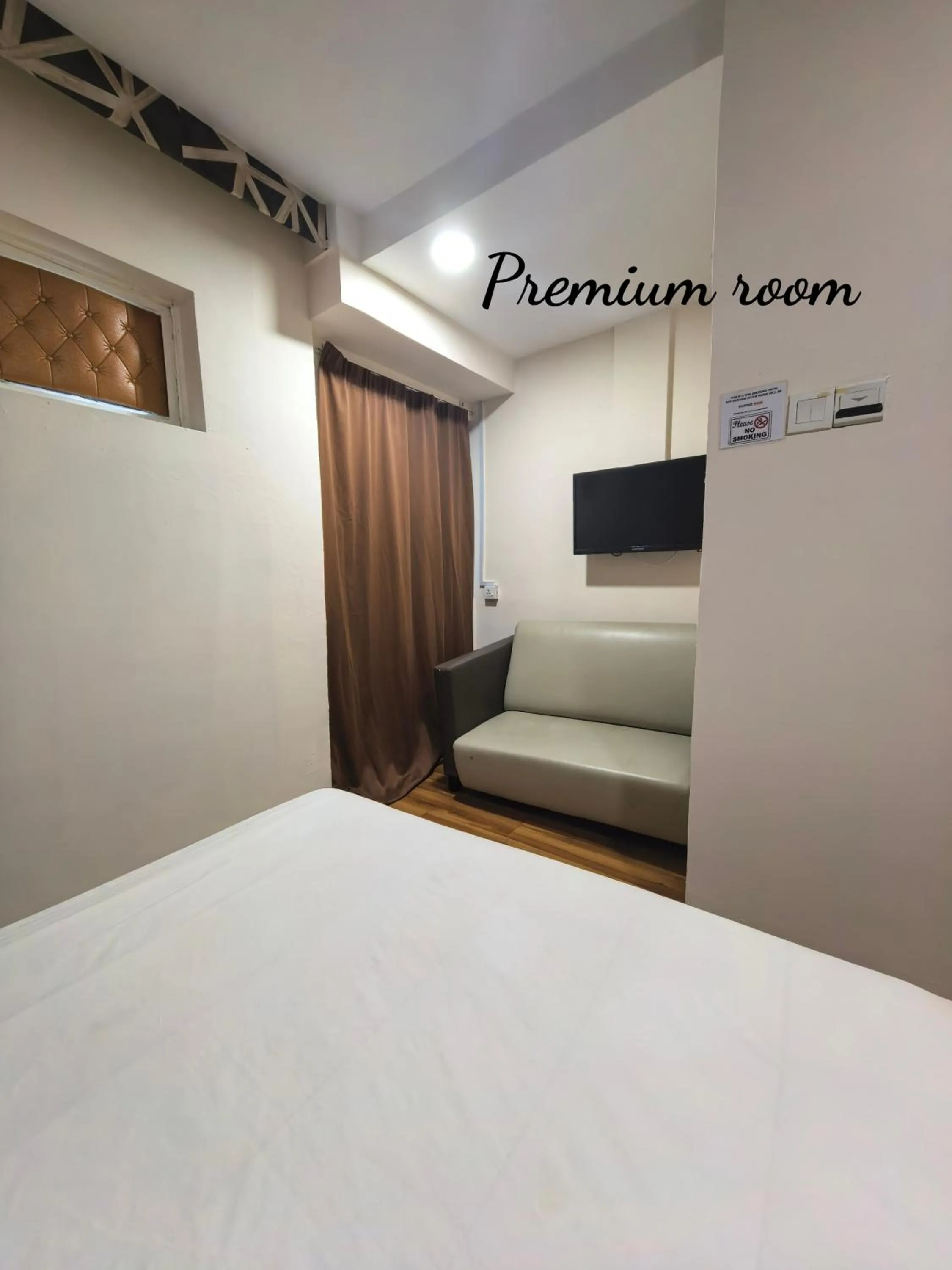 View (from property/room), Bed in SH Hotel Kota Damansara