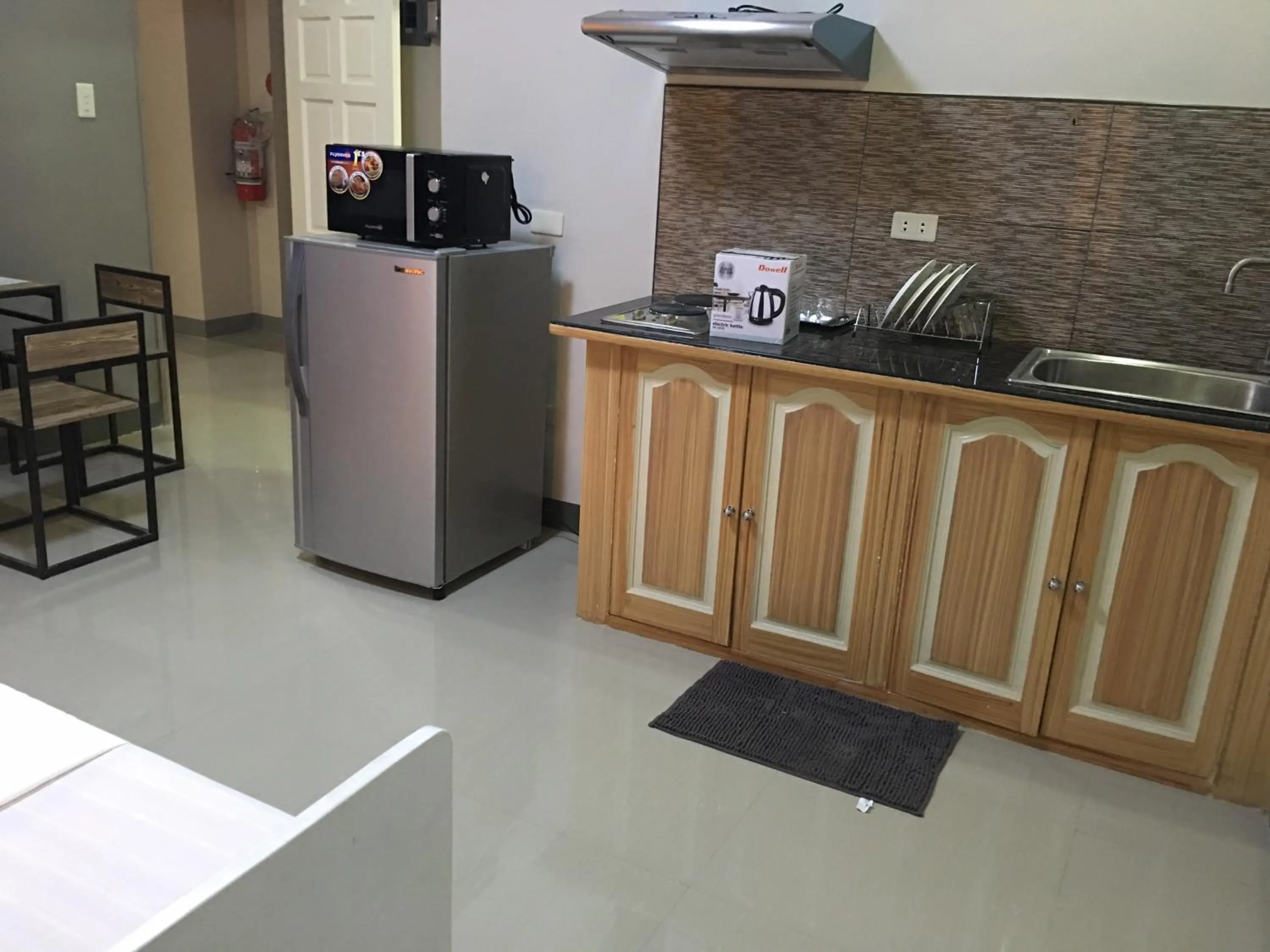 Coffee/tea facilities in Beinte Singko de Marso Apartments