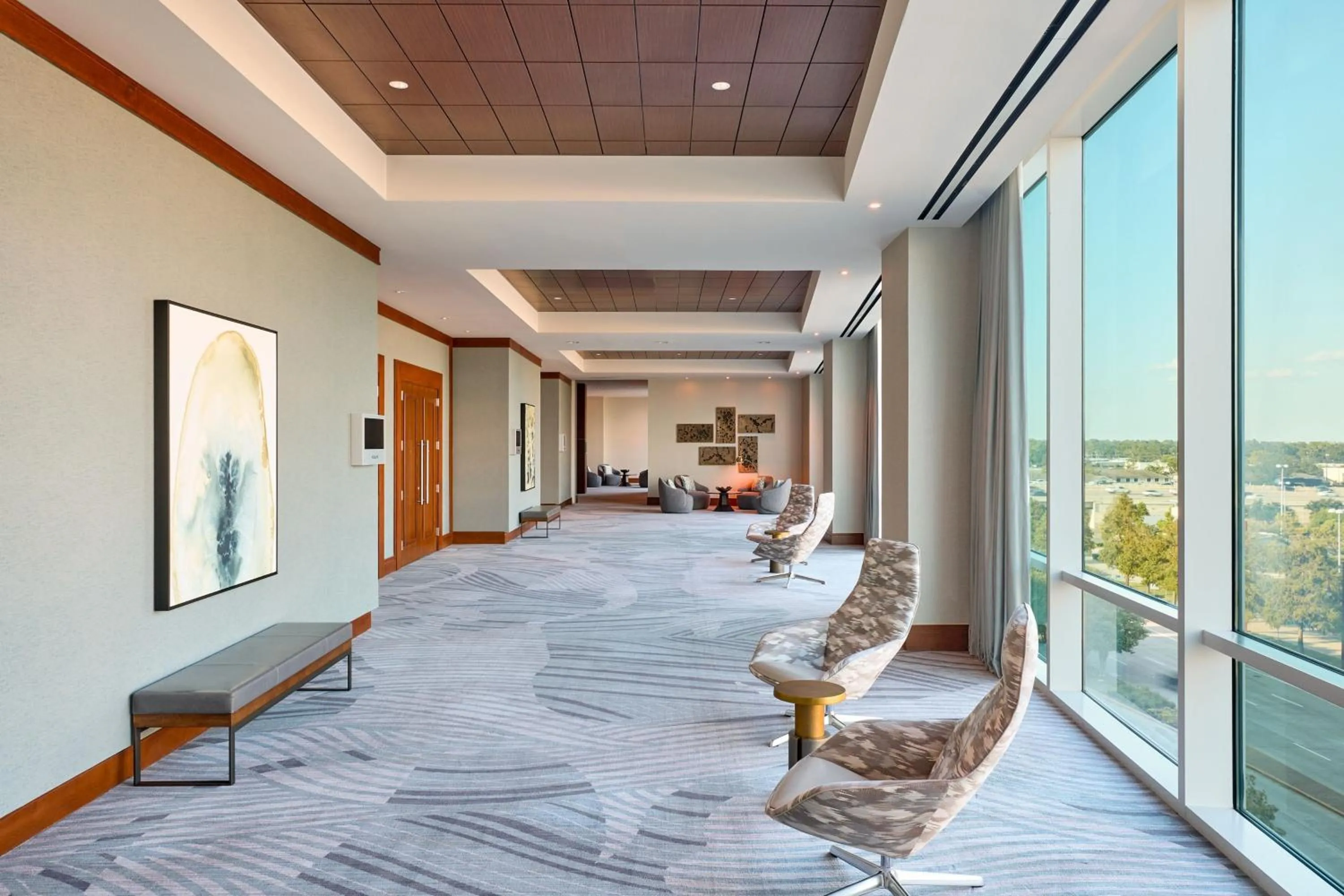 Meeting/conference room, Bed in The Westin Houston, Memorial City