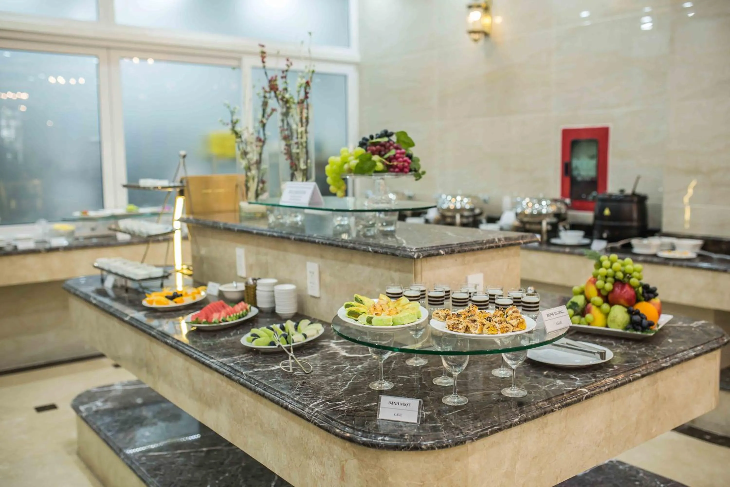 Buffet breakfast in Roy Dala Hotel