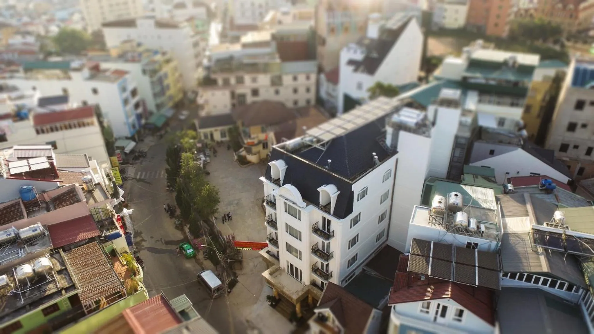 Bird's eye view in Roy Dala Hotel