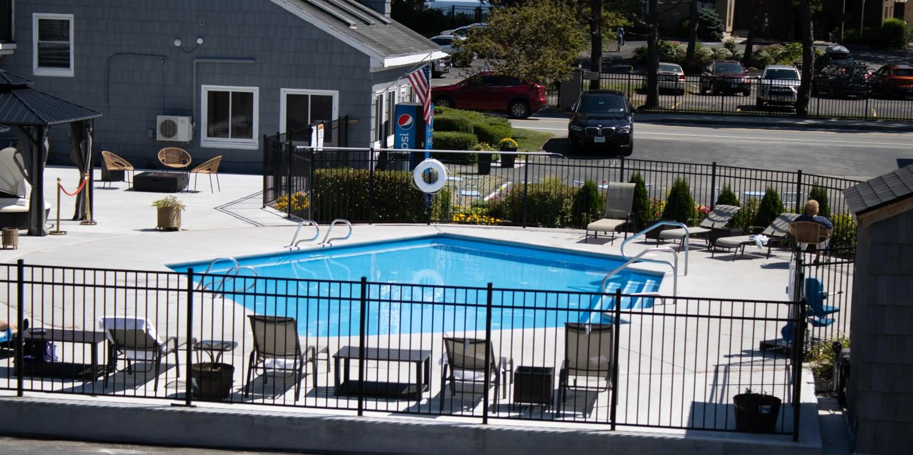 Swimming pool in The Grand Beach Inn