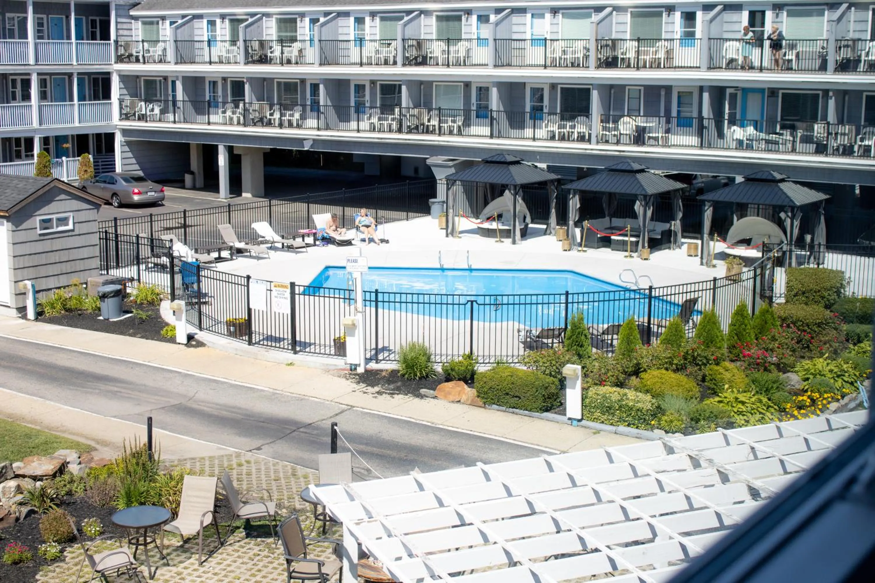 Swimming pool in The Grand Beach Inn
