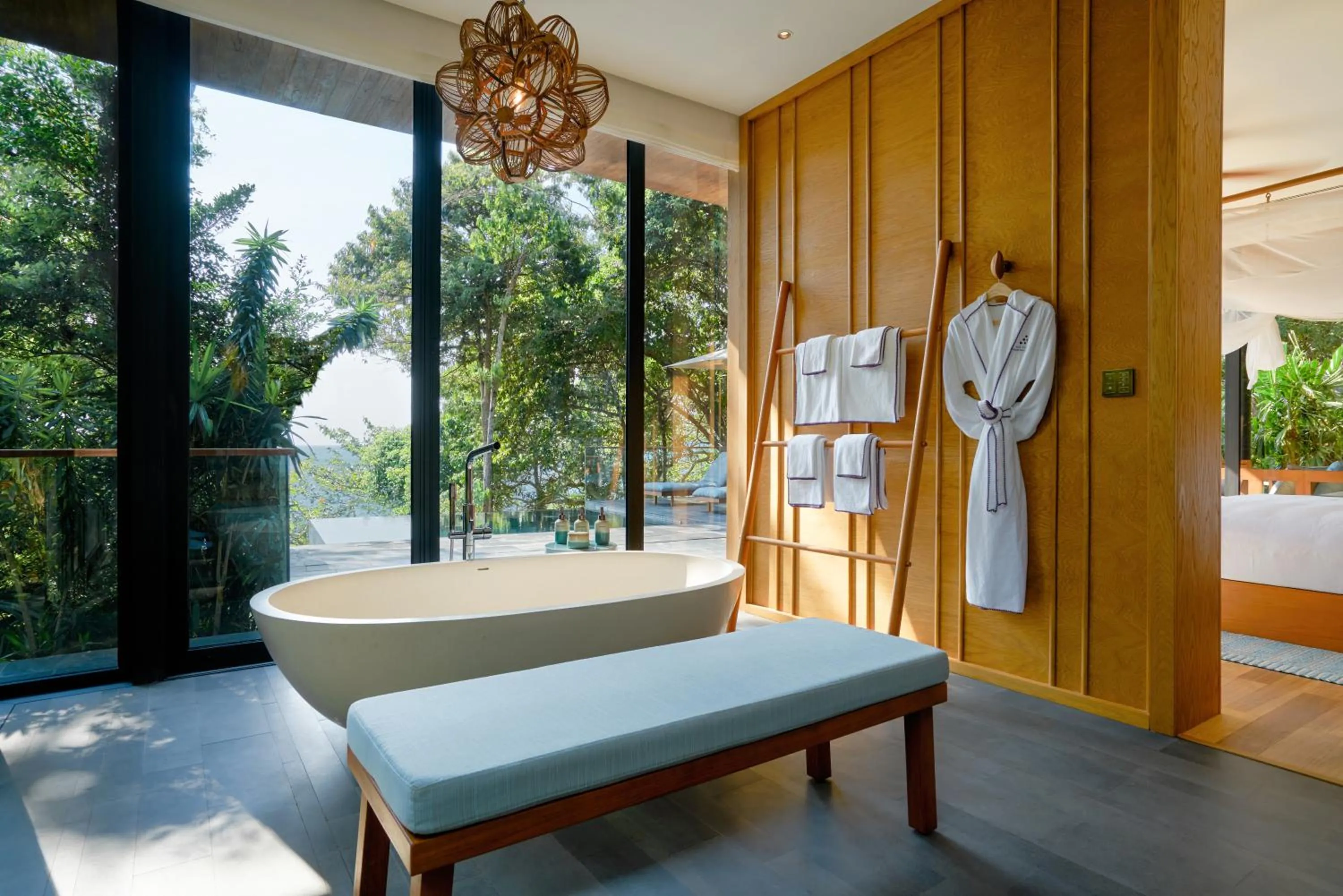Bathroom in Six Senses Krabey Island