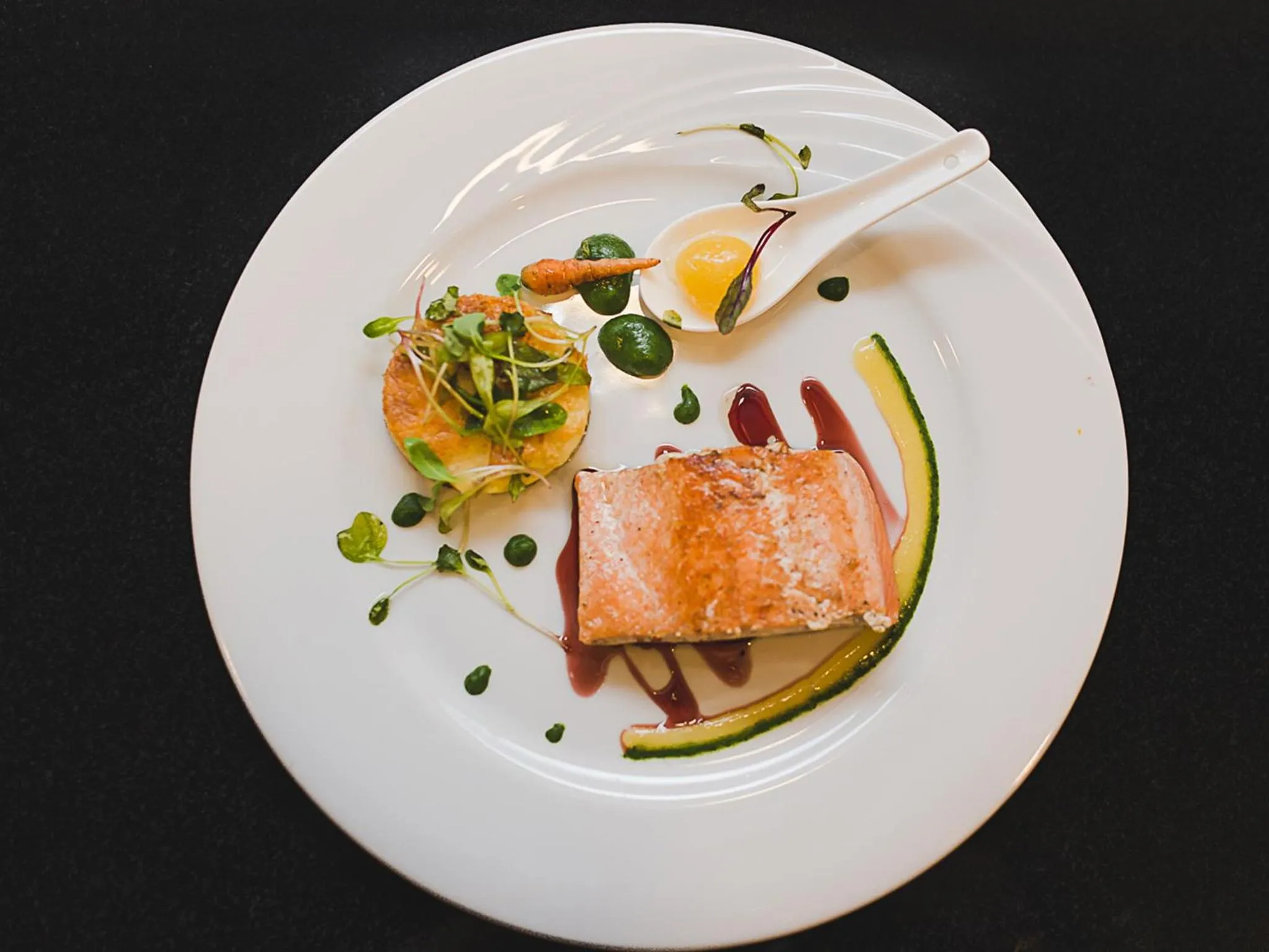 Food close-up in Hotel Del Bono Park