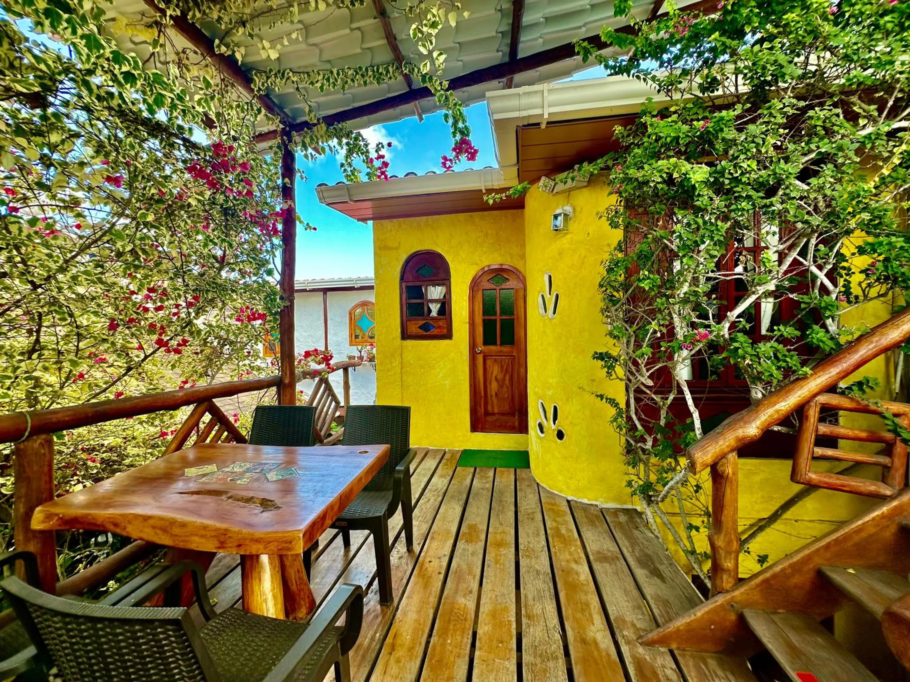 Balcony/Terrace in Casa del Lago Lodging House