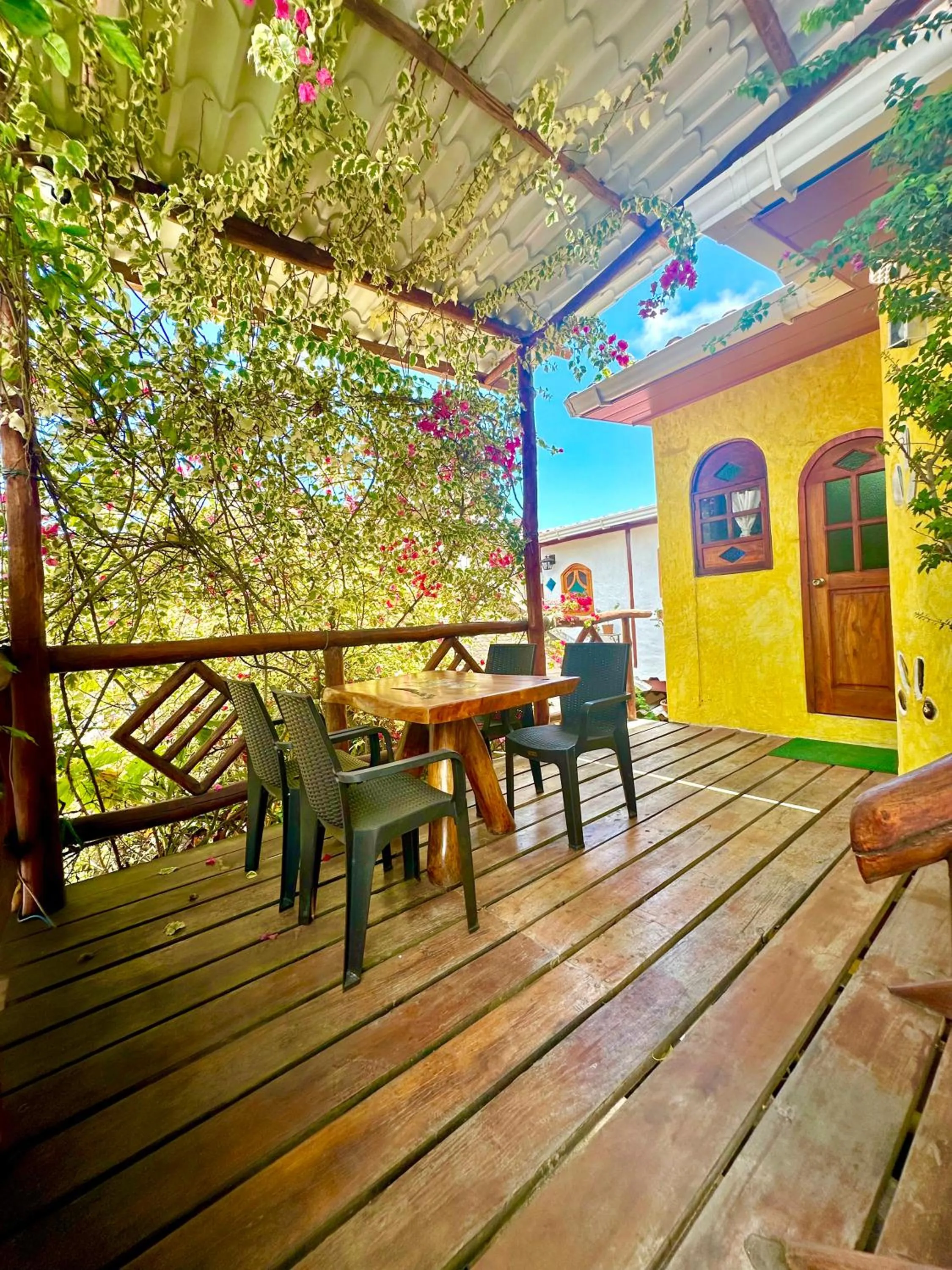 Balcony/Terrace in Casa del Lago Lodging House