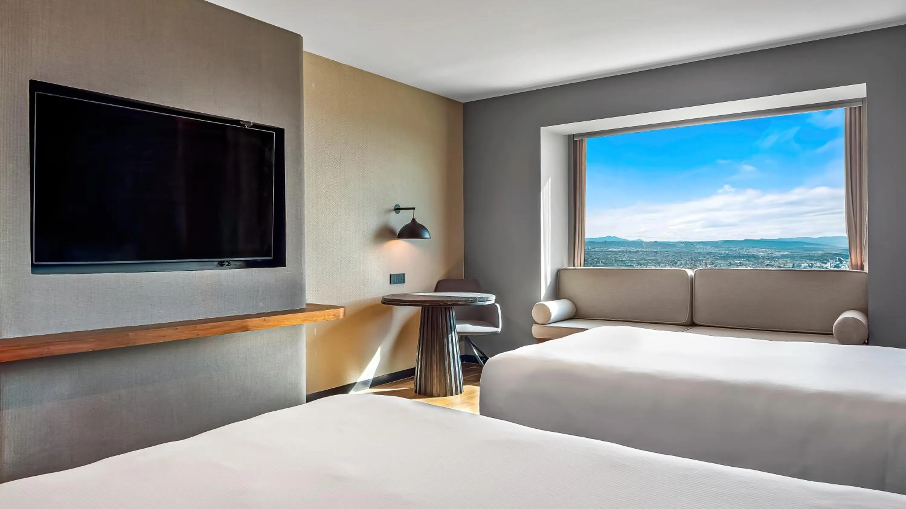 Natural landscape, Bed in Hilton Queretaro