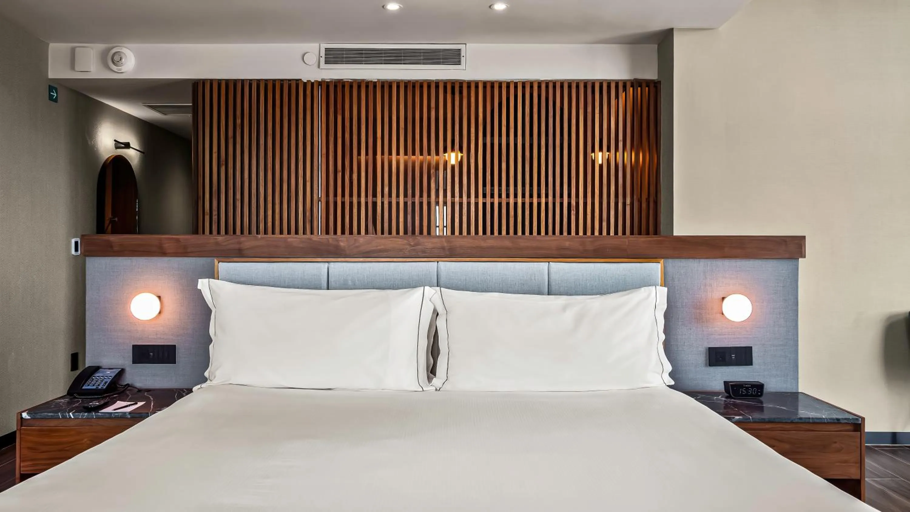 Bed in Hilton Queretaro