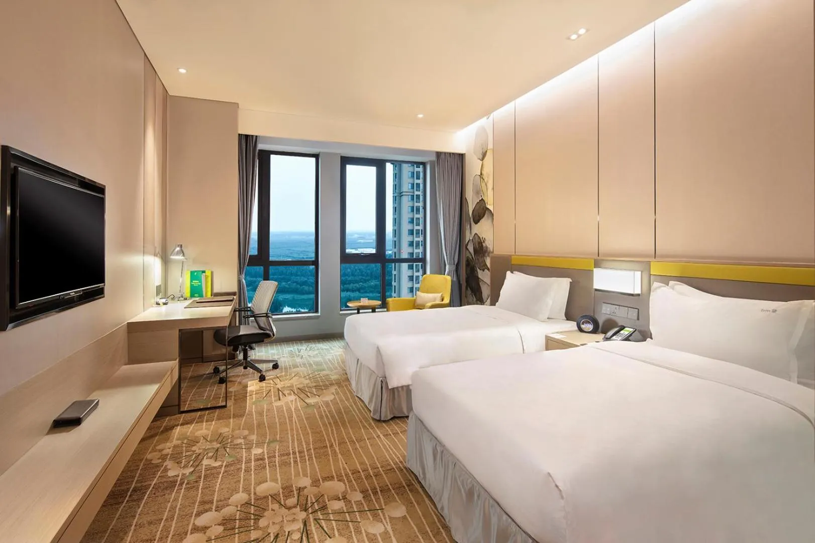 Bedroom, Bed in Holiday Inn Tianjin Wuqing by IHG