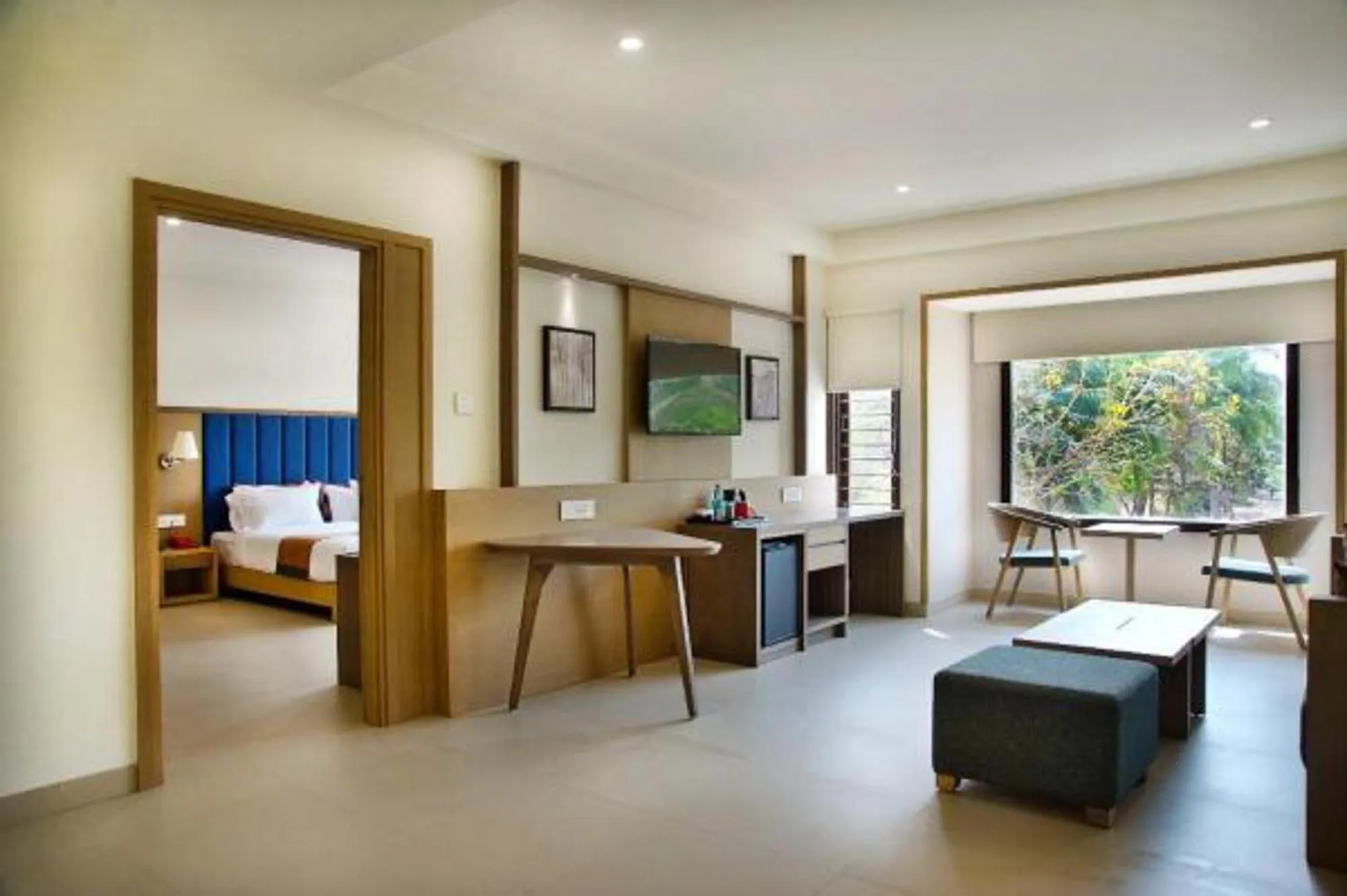 Living room in Purple Cloud Hotel