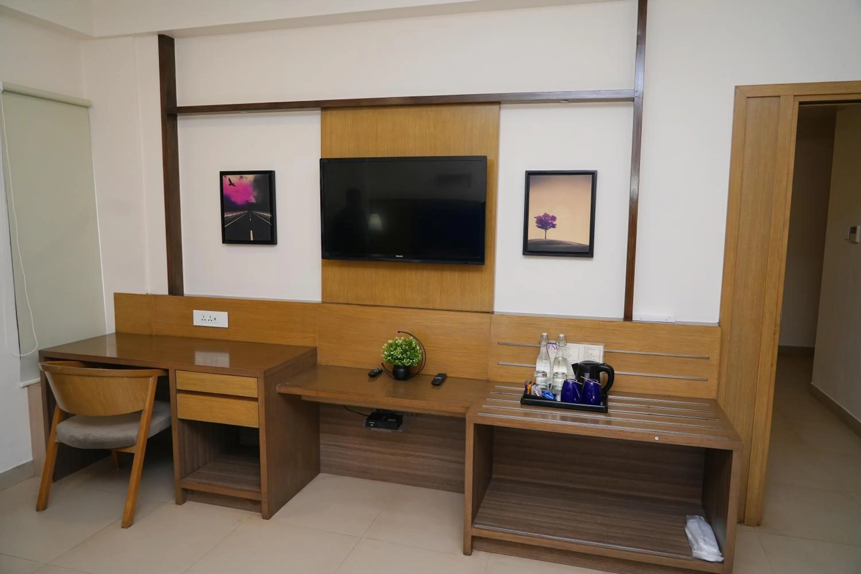 Living room in Purple Cloud Hotel