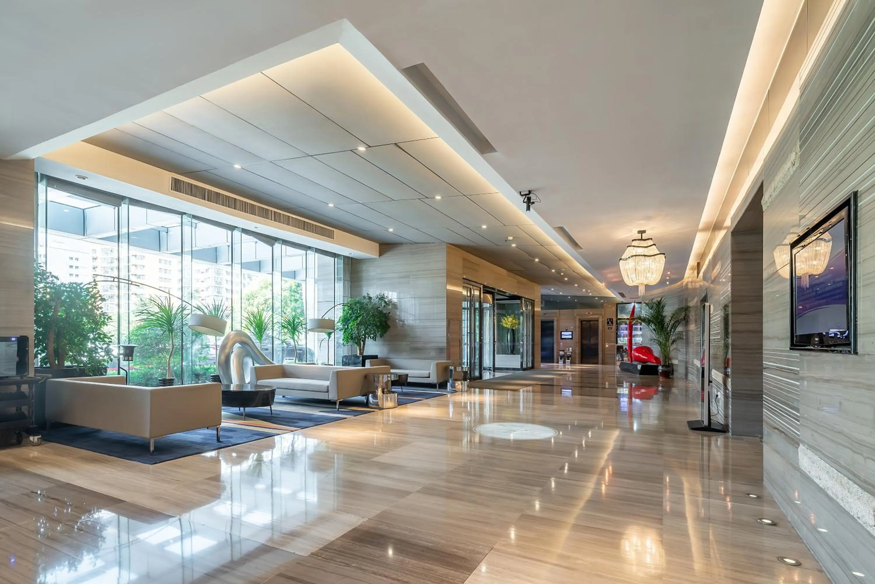 Lobby or reception in Grand Mercure Jinan Sunshine