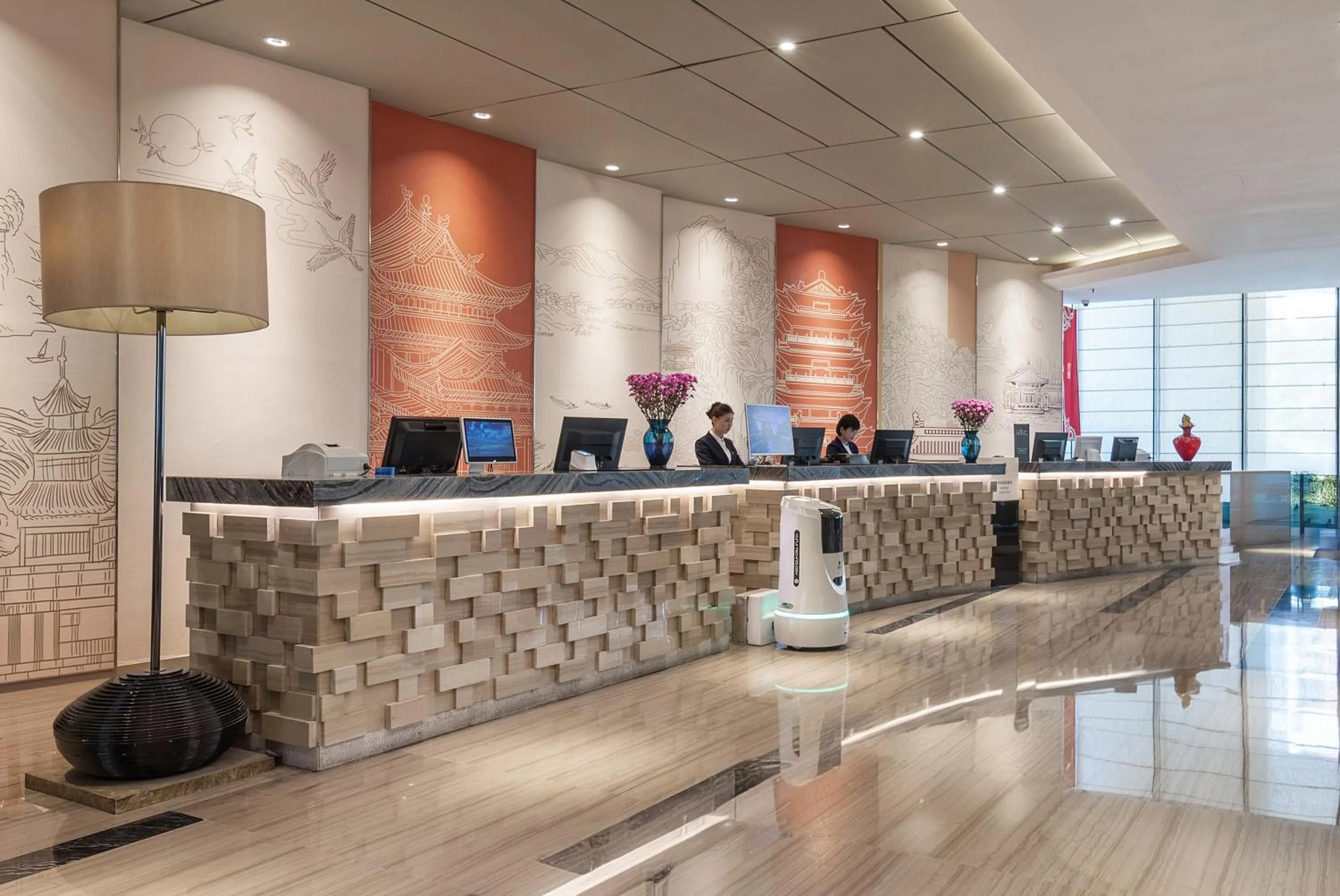 Lobby or reception in Grand Mercure Jinan Sunshine